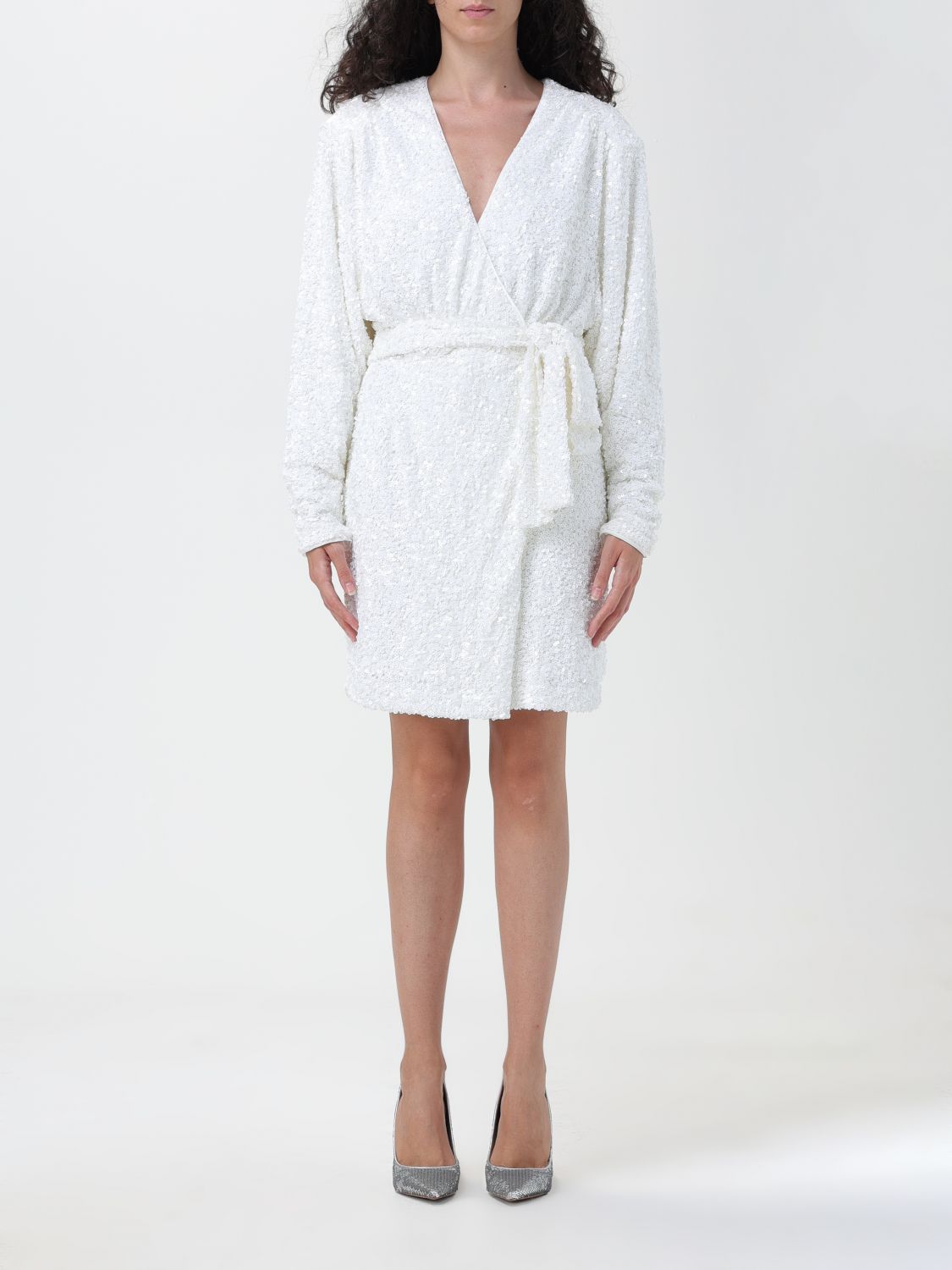 Rotate Birger Christensen Dress Rotate Woman In White