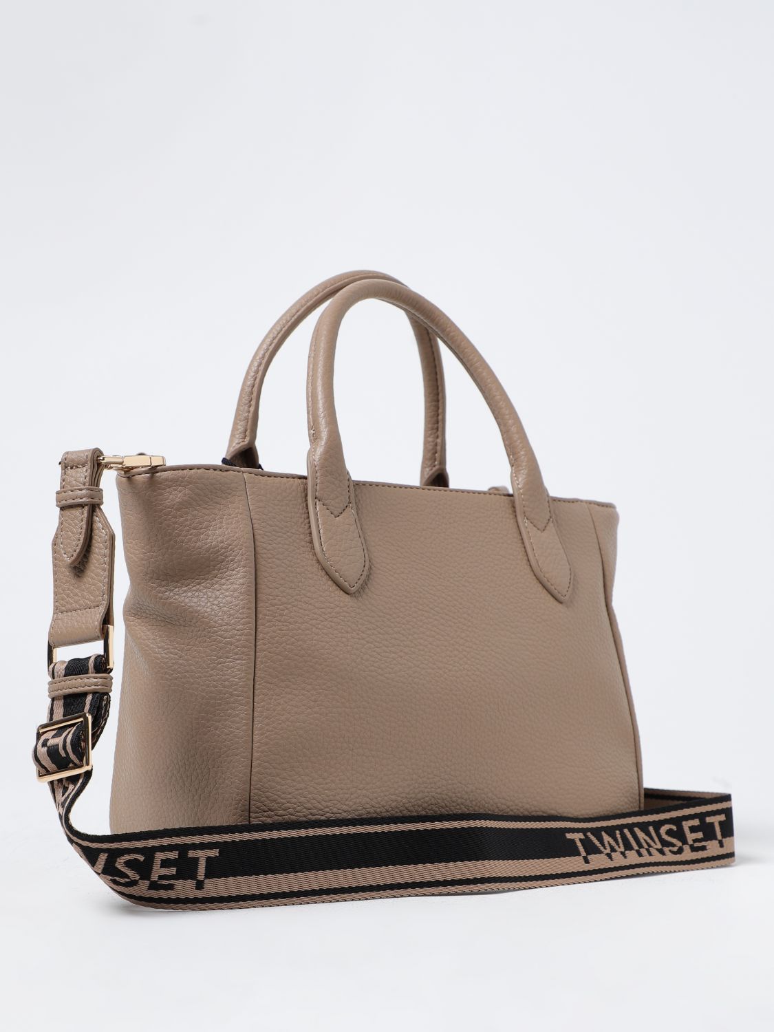 TWINSET: bag in synthetic leather - Brown  Twinset crossbody bags  232TB7164 online at