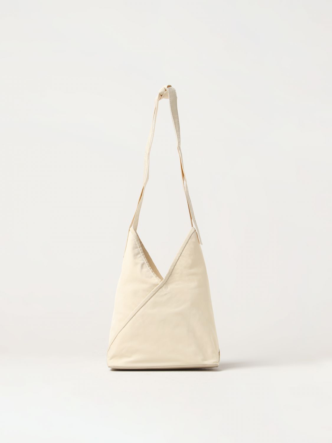Shop Mm6 Maison Margiela Crossbody Bags  Woman Color White