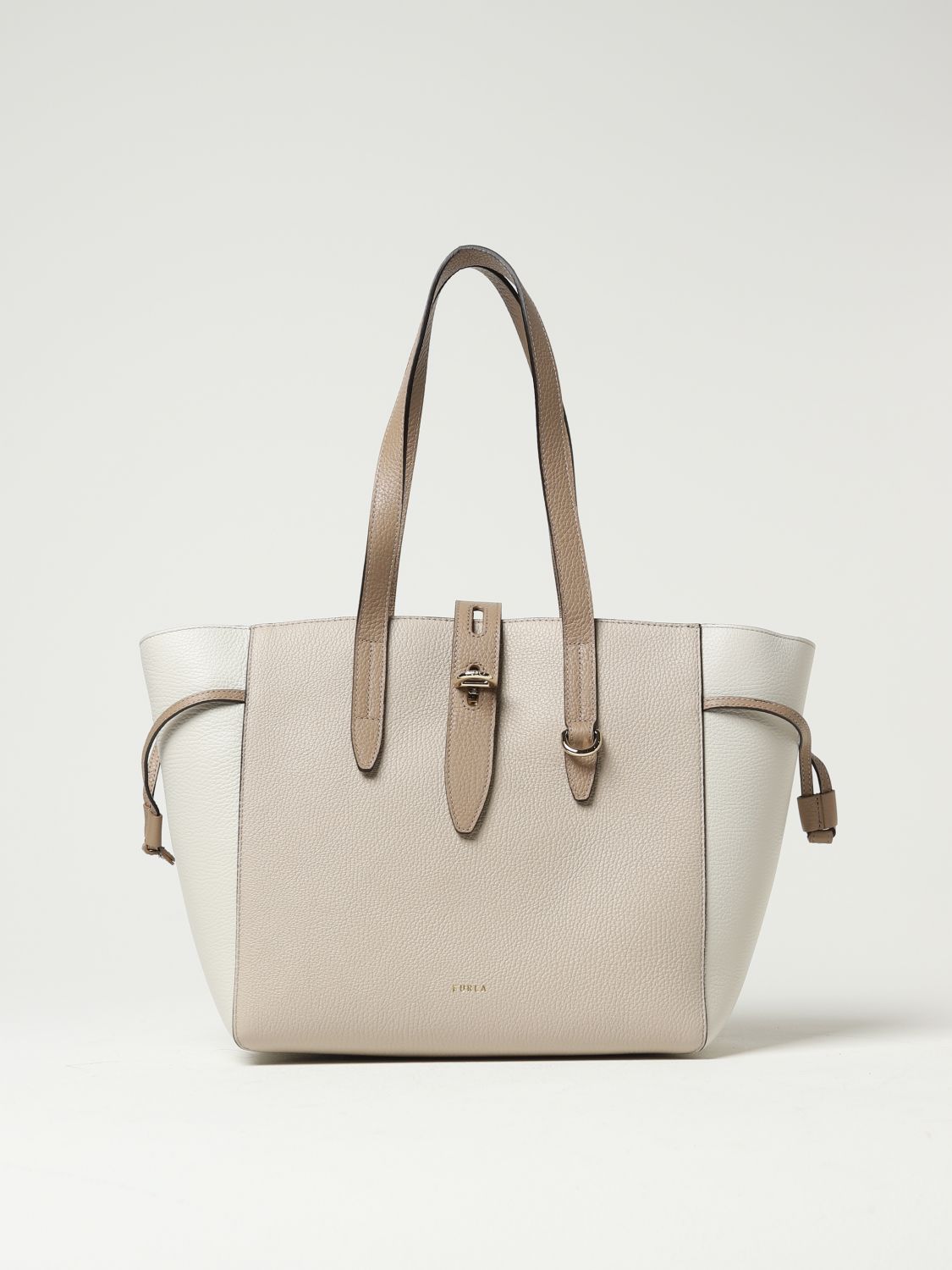 FURLA: tote bags for woman - Beige