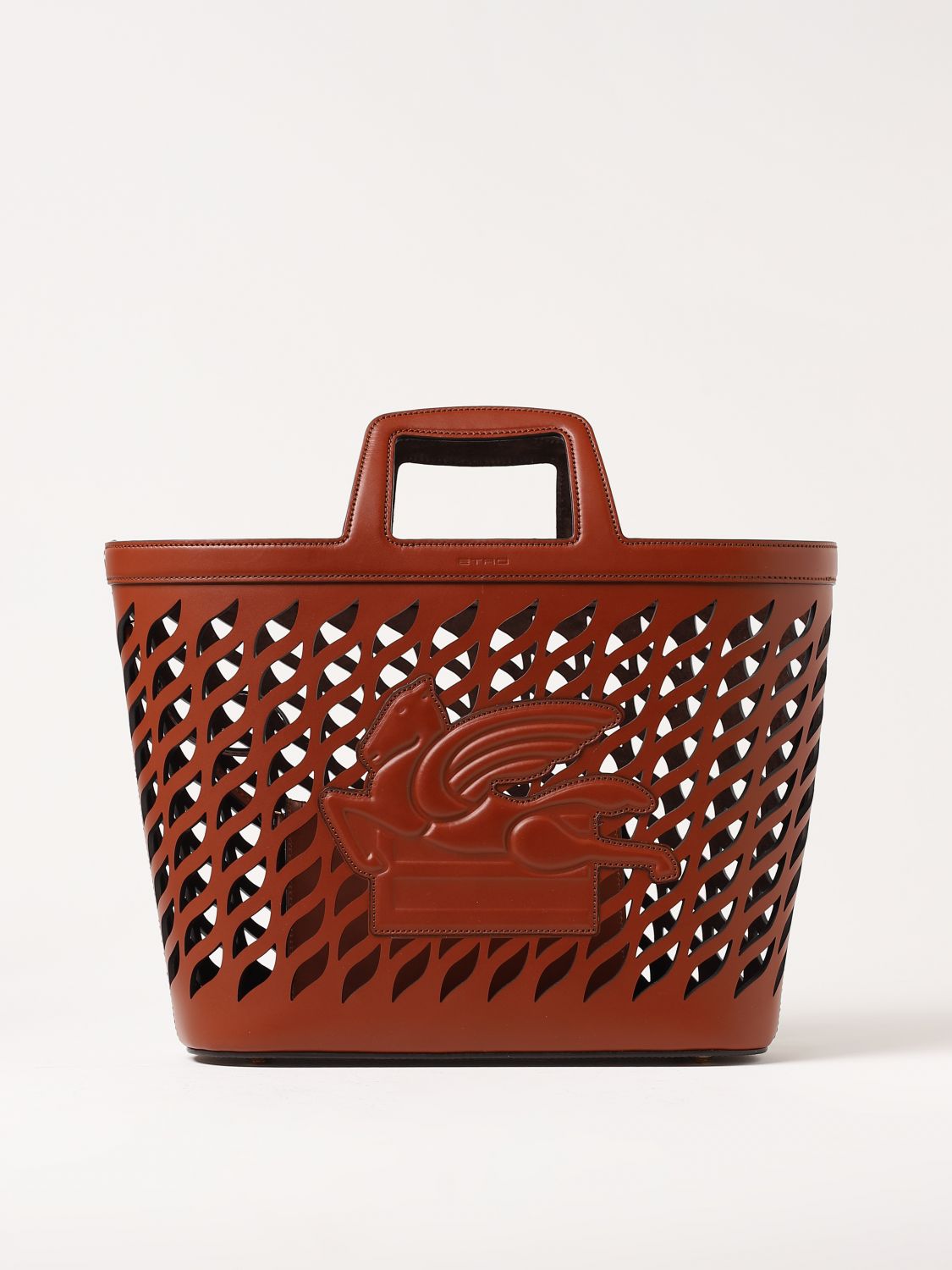 ETRO BAG IN PERFORATED LEATHER,E66279032
