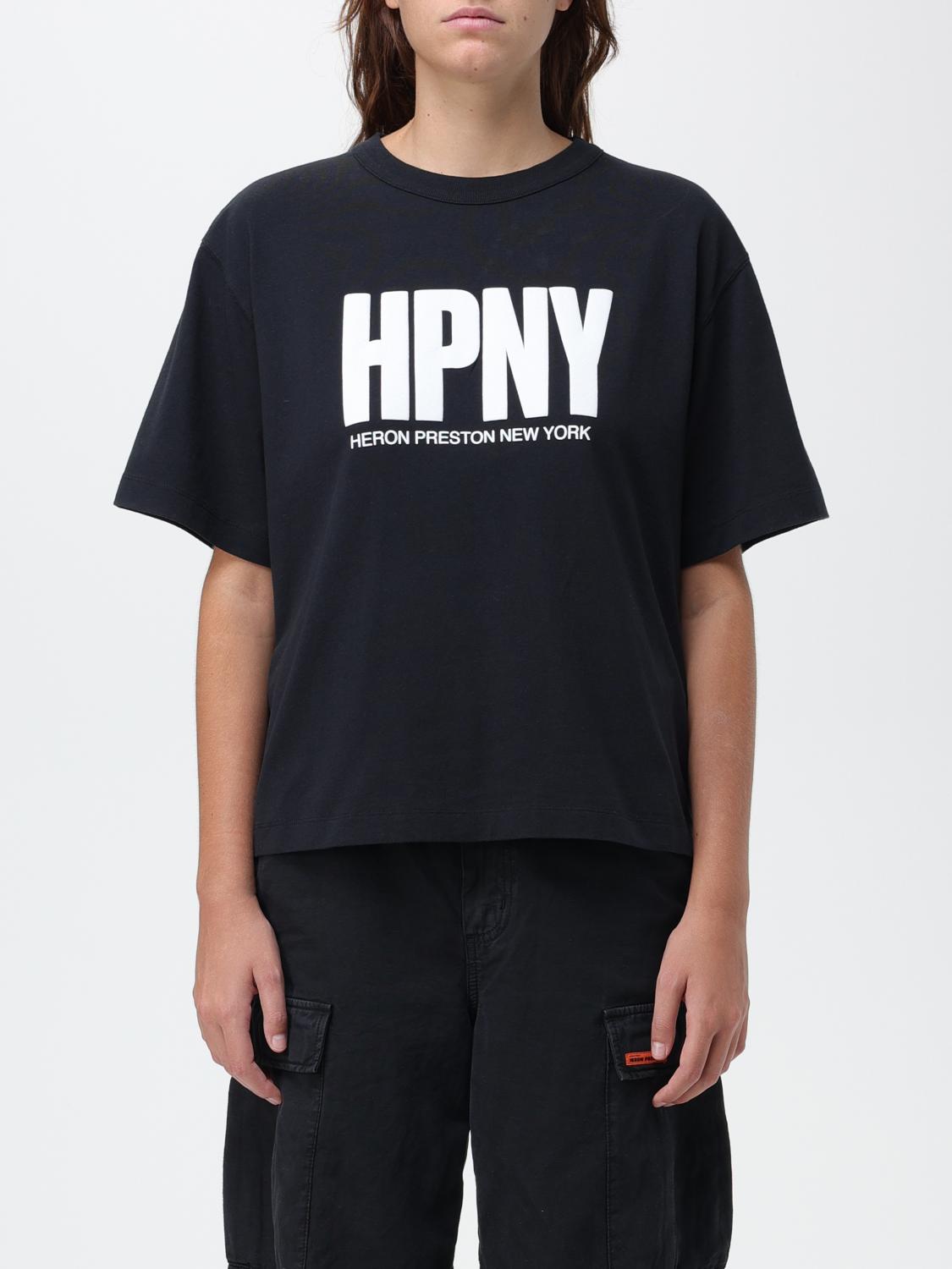 T-Shirt HERON PRESTON Woman color Black