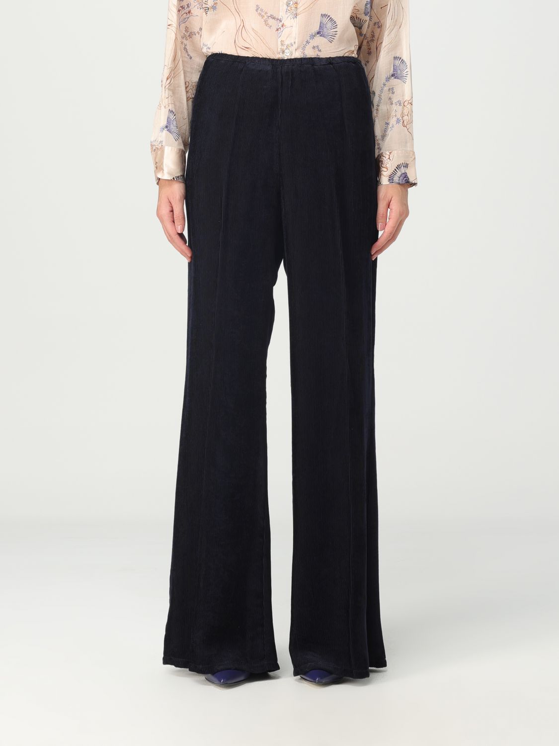 Forte Forte Trousers  Woman In Blue