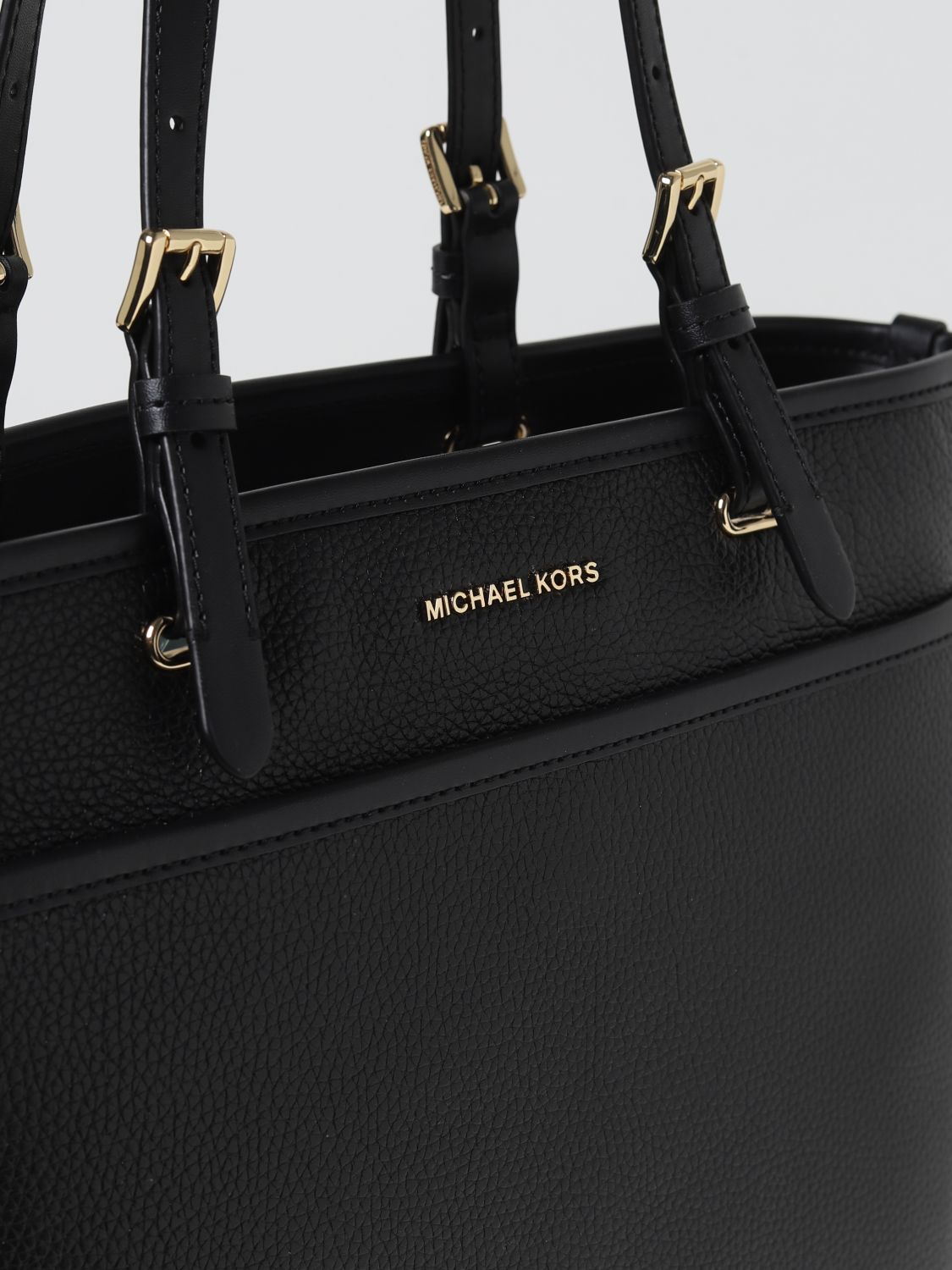 MICHAEL KORS: Michael leather tote bag - Black  Michael Kors tote bags  30S2GCDT3L online at