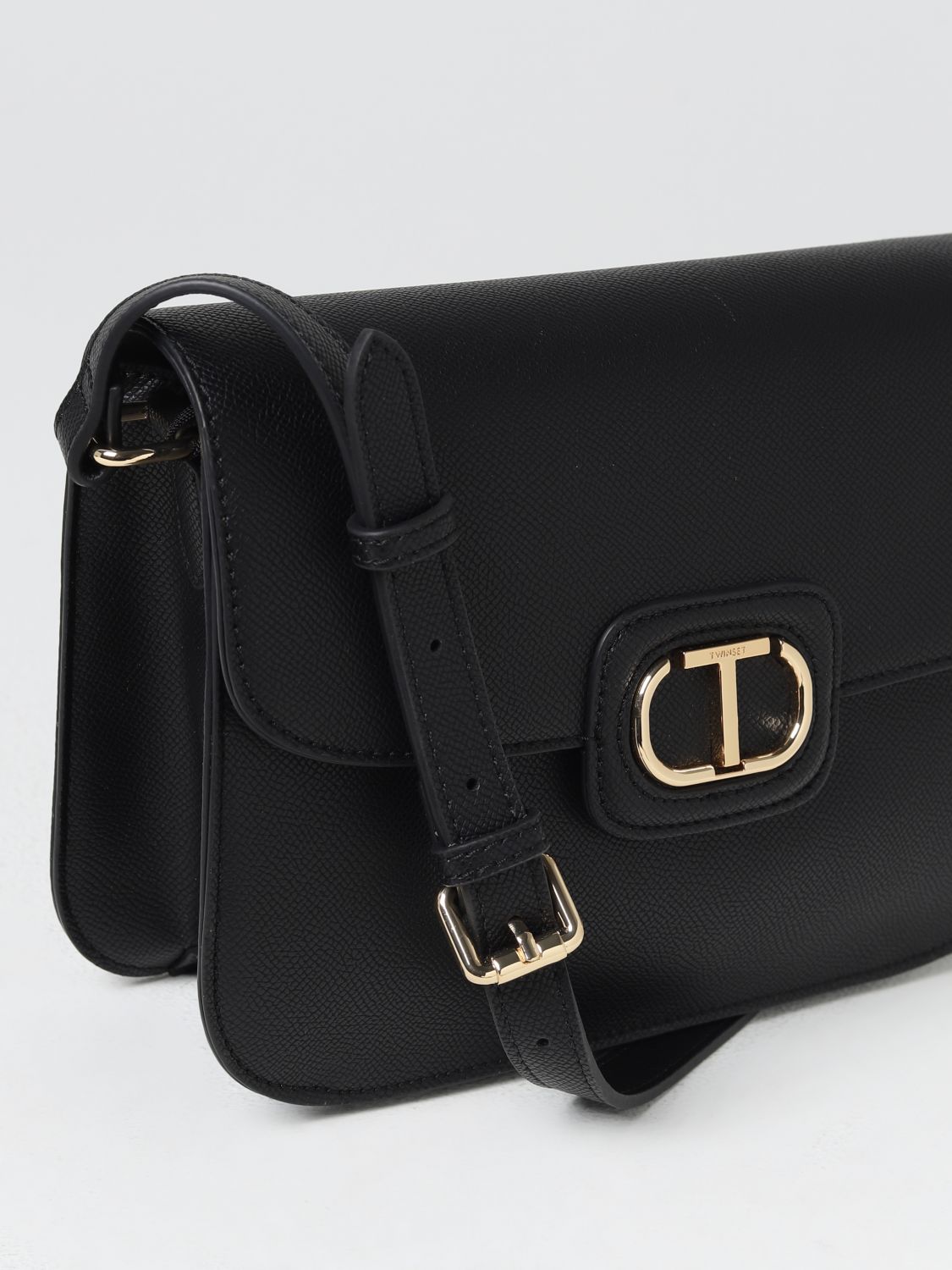 TWINSET: crossbody bags for woman - Black  Twinset crossbody bags  232TB7176 online at