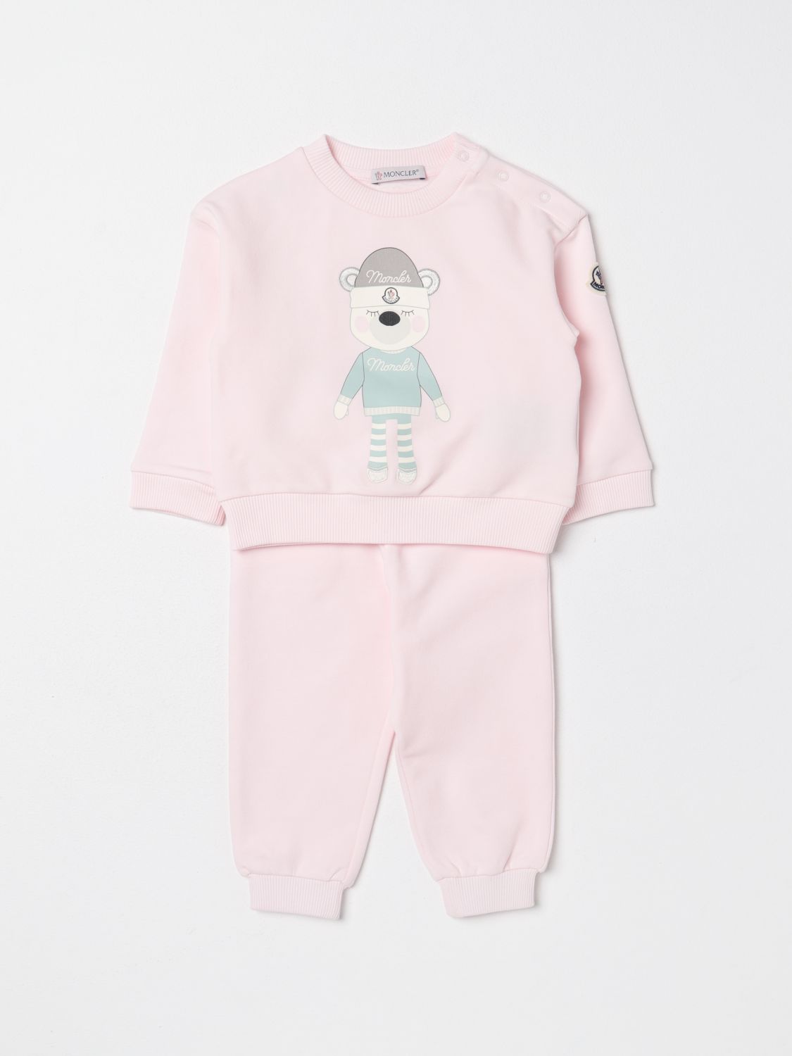 Moncler Babies' Romper  Kids Colour Pink