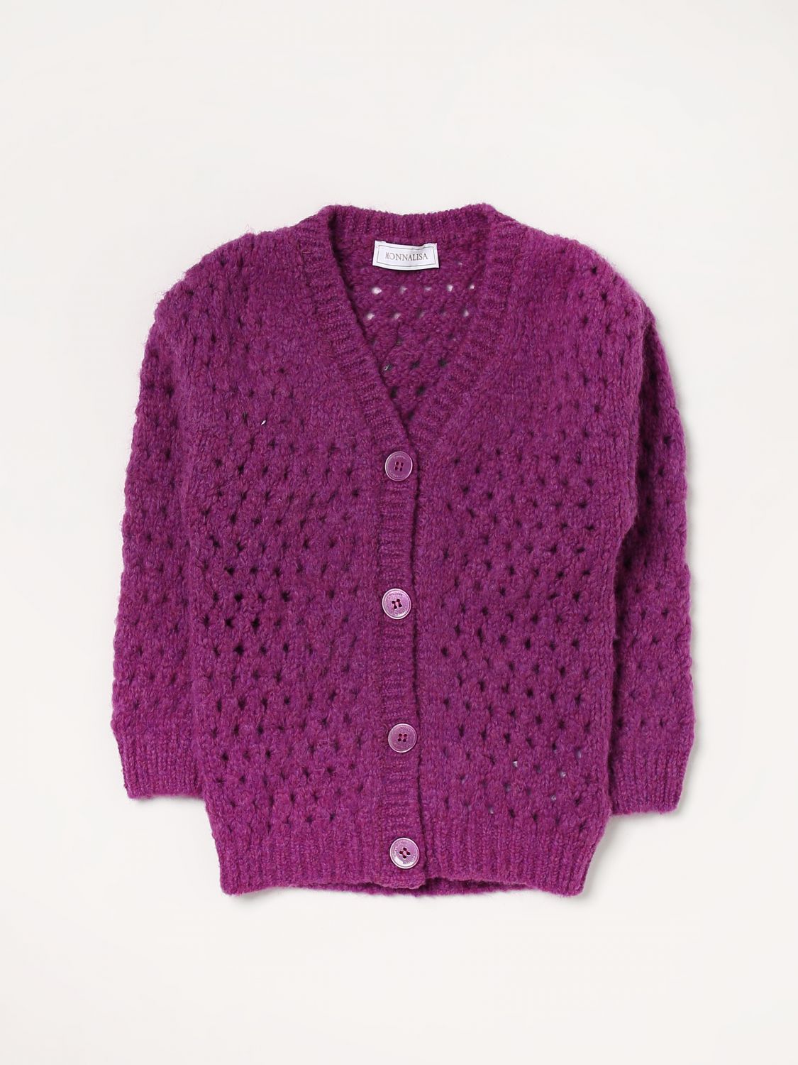 Monnalisa Sweater  Kids Color Violet