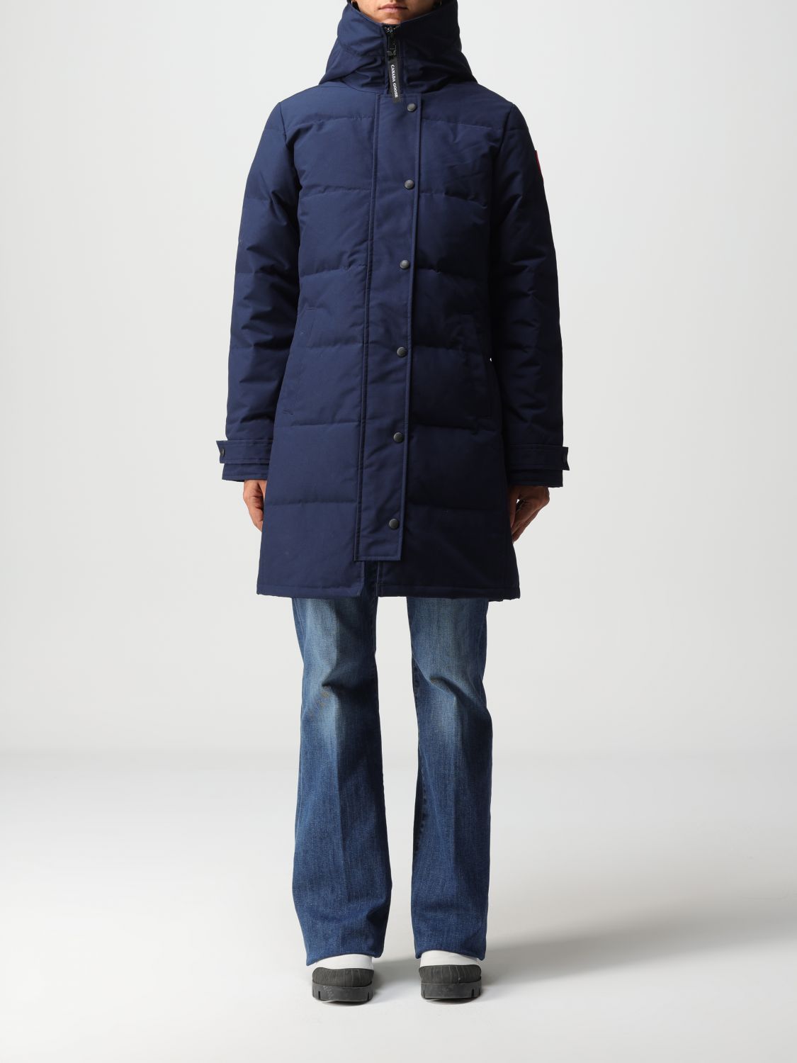 Jacket CANADA GOOSE Woman colour Navy