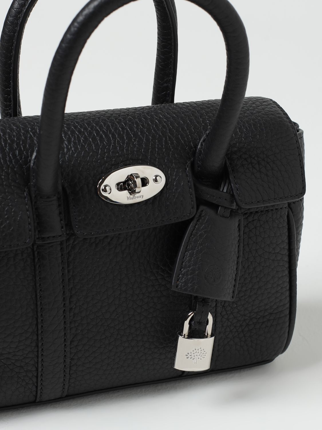 Mulberry Bayswater Backpack In Black Small Classic Grain