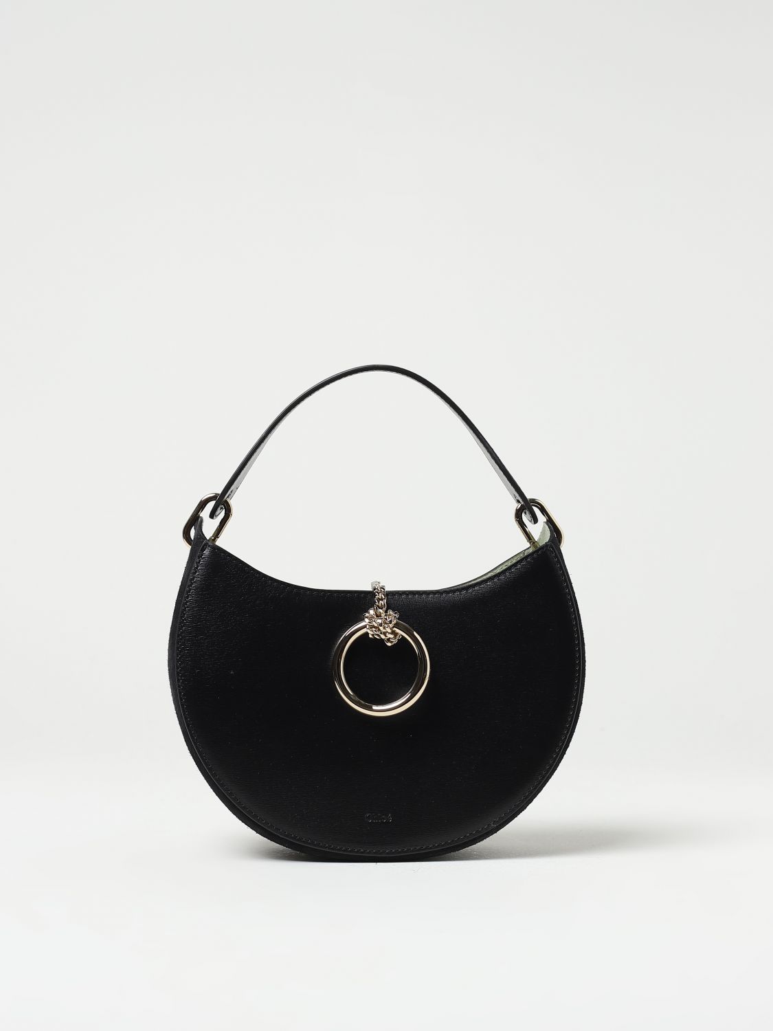 Chloé Arlene Leather Bag In Black