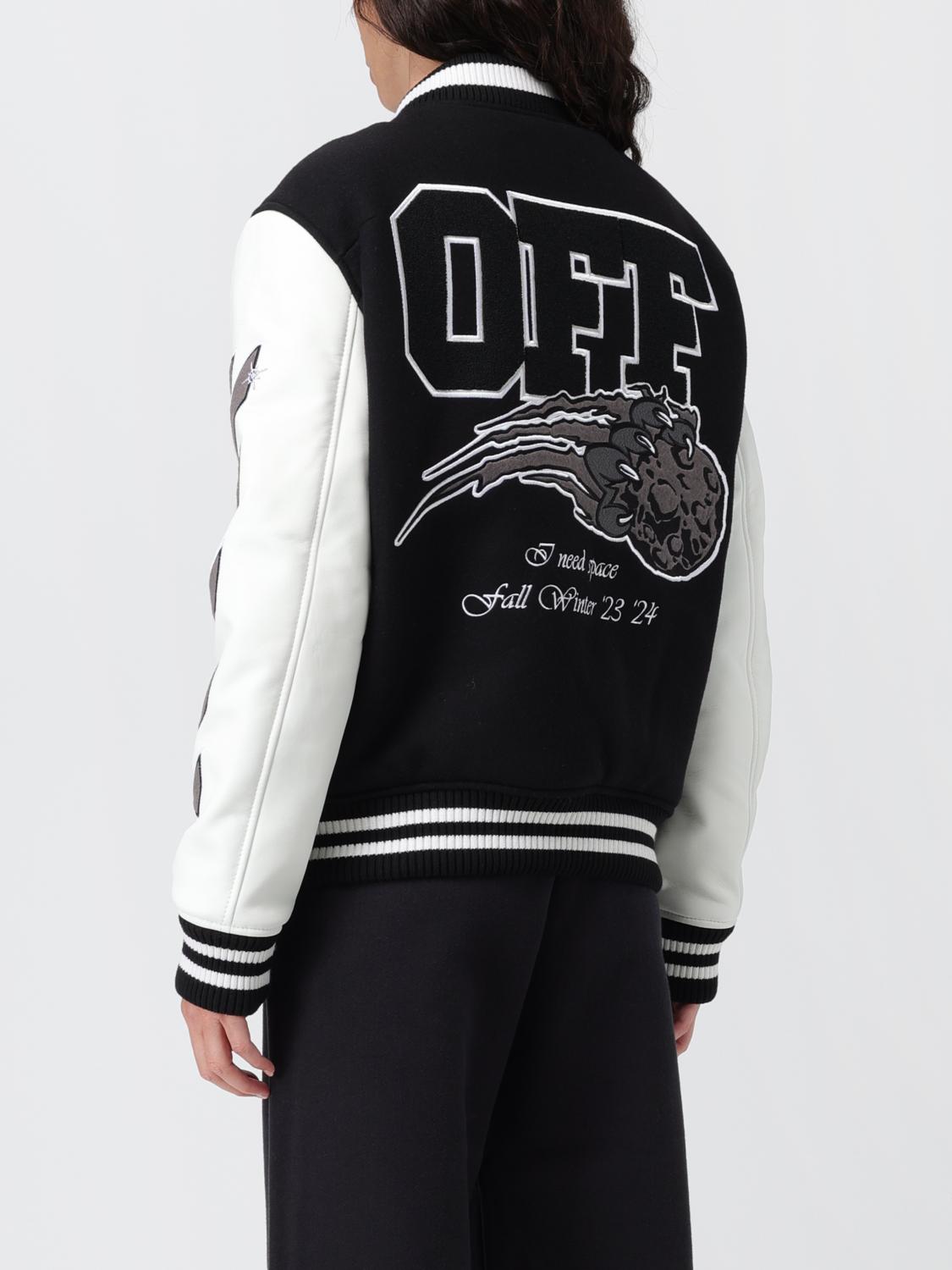 OFF-WHITE：ジャケット レディース - ブラック | GIGLIO.COMオンライン