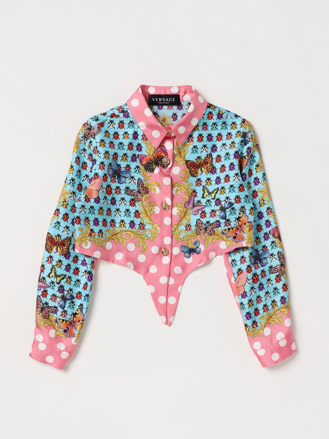 Young Versace Kids' Bluse  Kinder Farbe Bunt In Multicolor