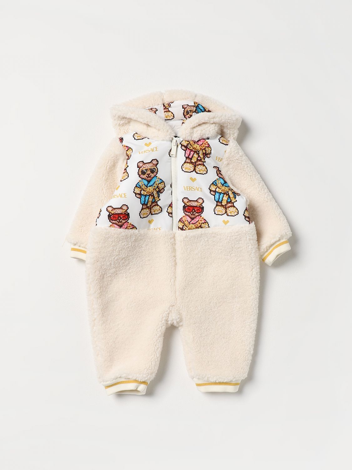 Young Versace Babies' Overall  Kinder Farbe Beige