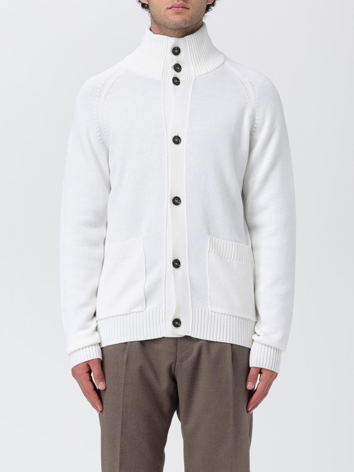 Paolo Pecora Sweater Men color Cream