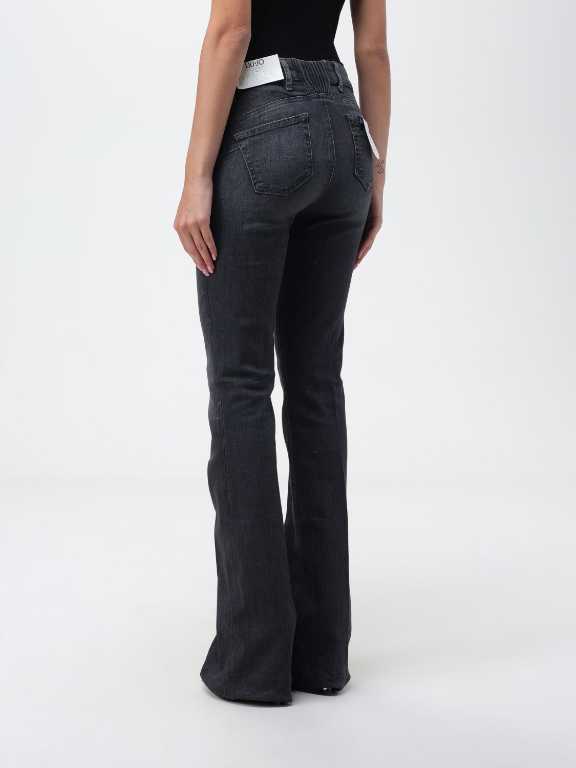 LIU JO: jeans for woman - Black  Liu Jo jeans UF3058DS041 online at