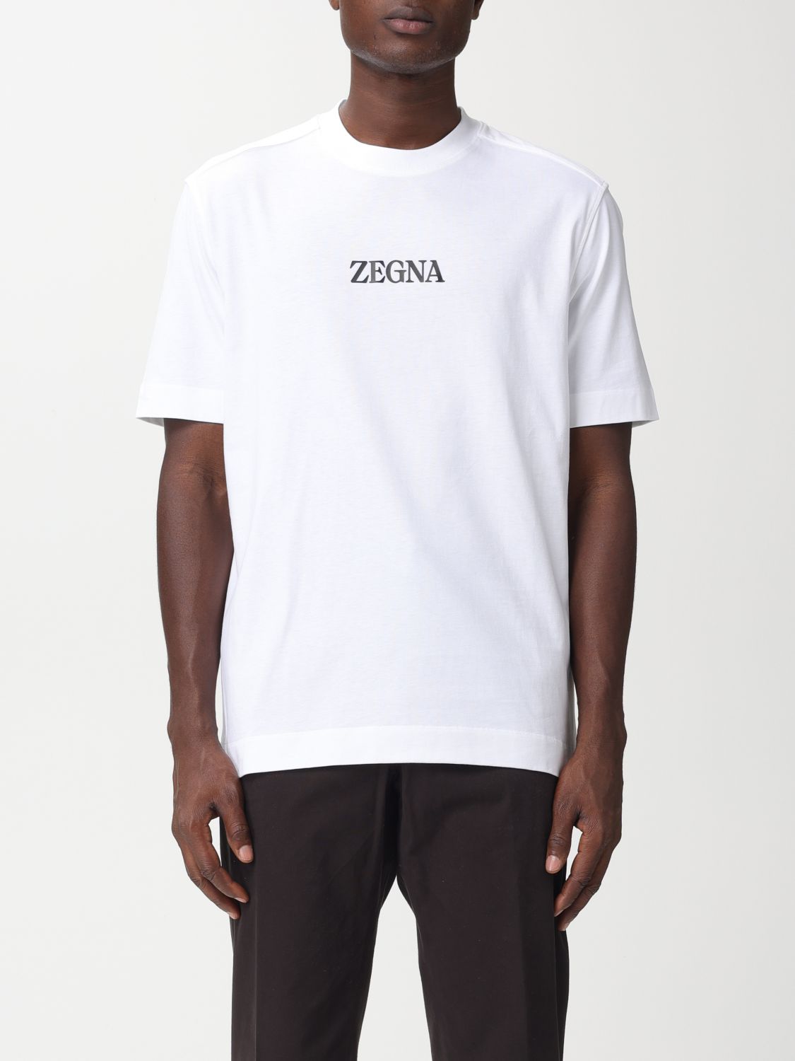 ZEGNA：Tシャツ メンズ - ホワイト | GIGLIO.COMオンラインのZegna T