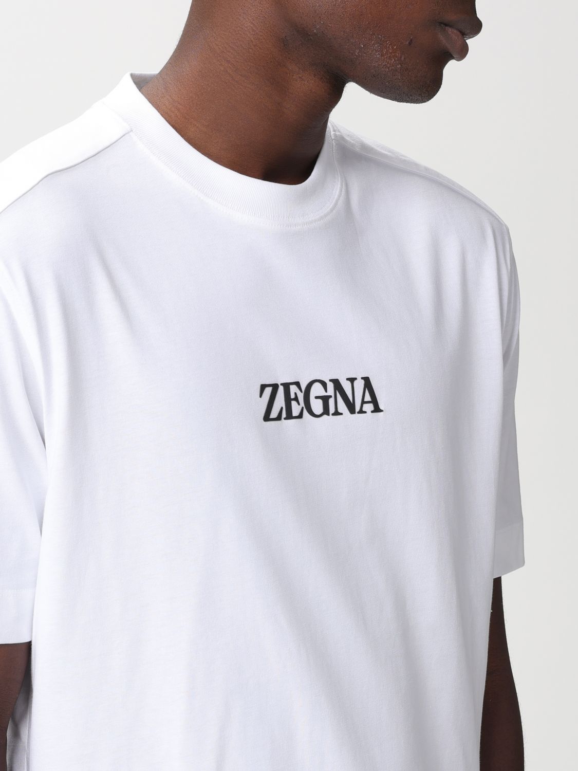 ZEGNA：Tシャツ メンズ - ホワイト | GIGLIO.COMオンラインのZegna T