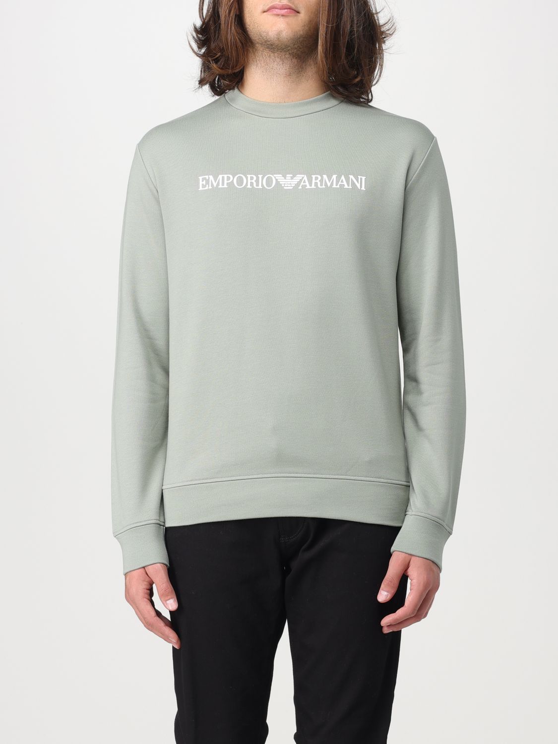 Emporio Armani Sweatshirt  Men In Sage
