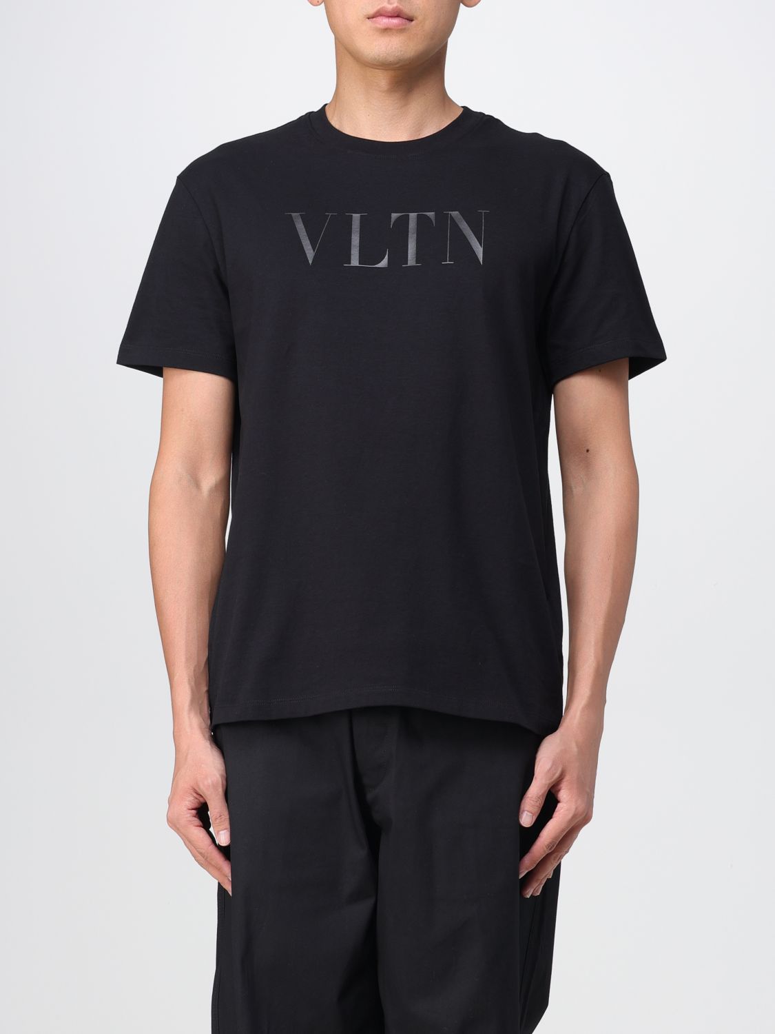 VALENTINO：Tシャツ メンズ - ブラック | GIGLIO.COMオンラインの