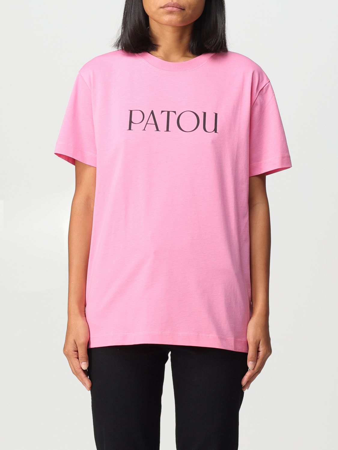 Shop Patou T-shirt  Woman Color Pink