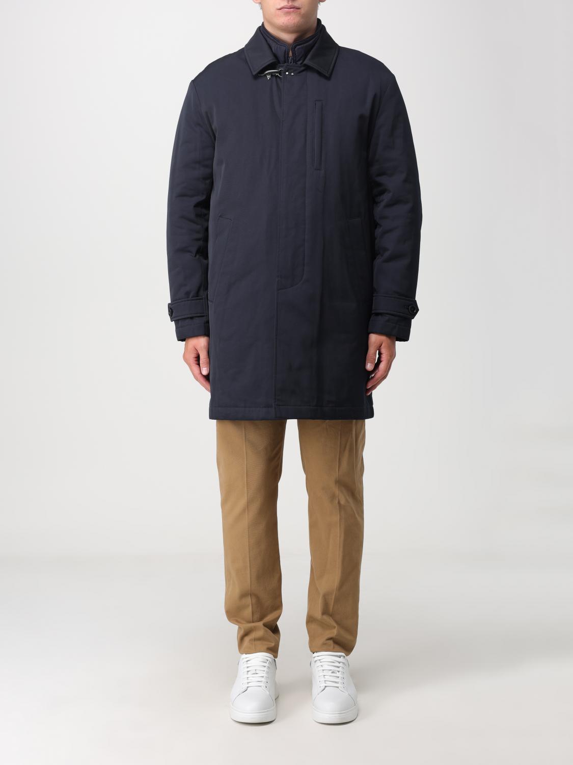 Fay Coat  Men In Blue