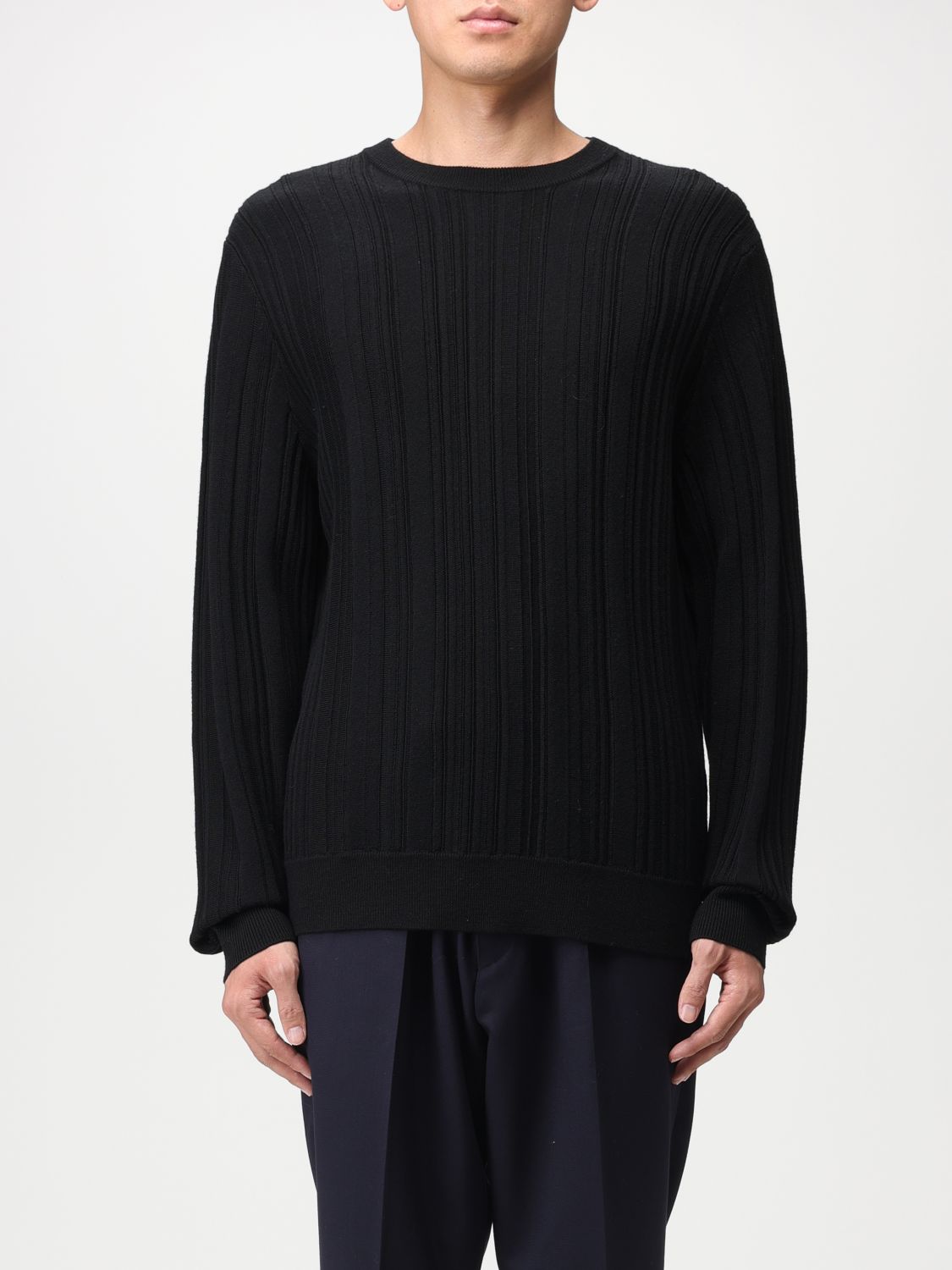 PS BY PAUL SMITH SWEATER PS PAUL SMITH MEN COLOR BLACK,E69083002