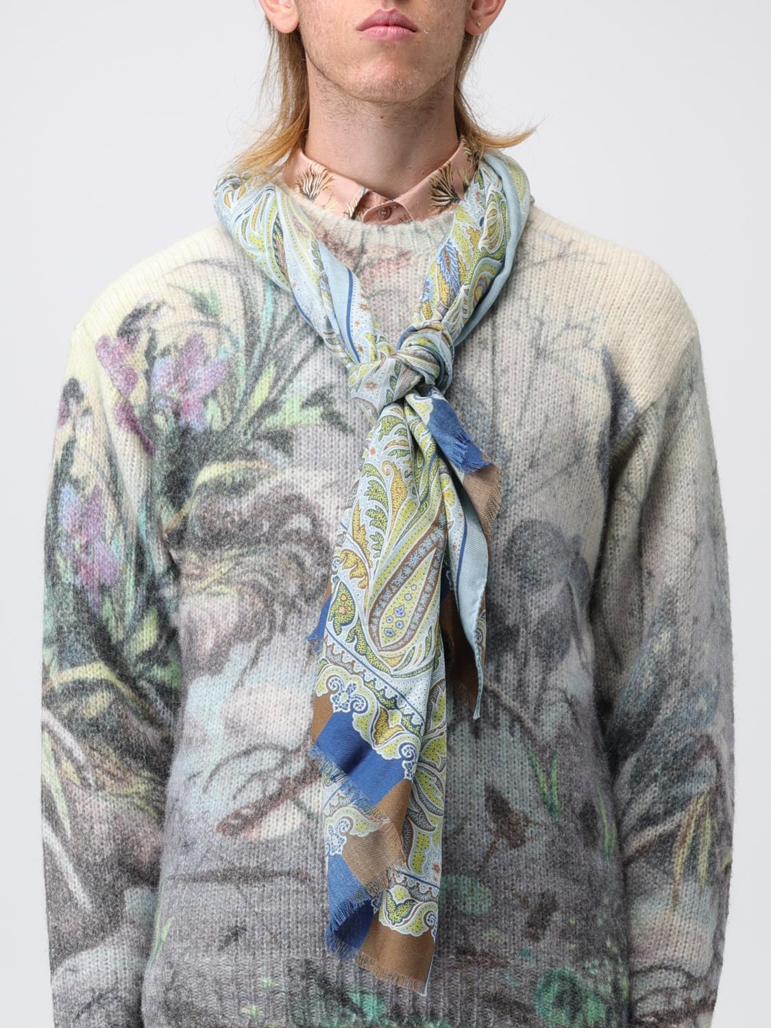 Sciarpa In Viscosa Motivo Paisley Stile Pashmina - Lunga 180 Cm Con Nappe, Ideale Per Donne - Foto 9