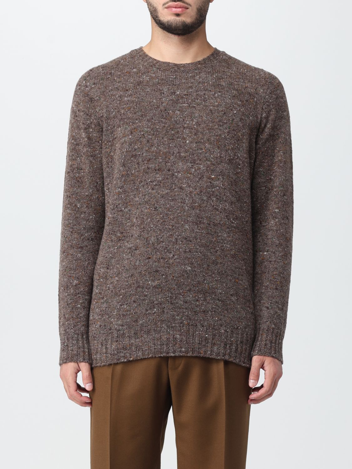 Drumohr Sweater  Men Color Brown