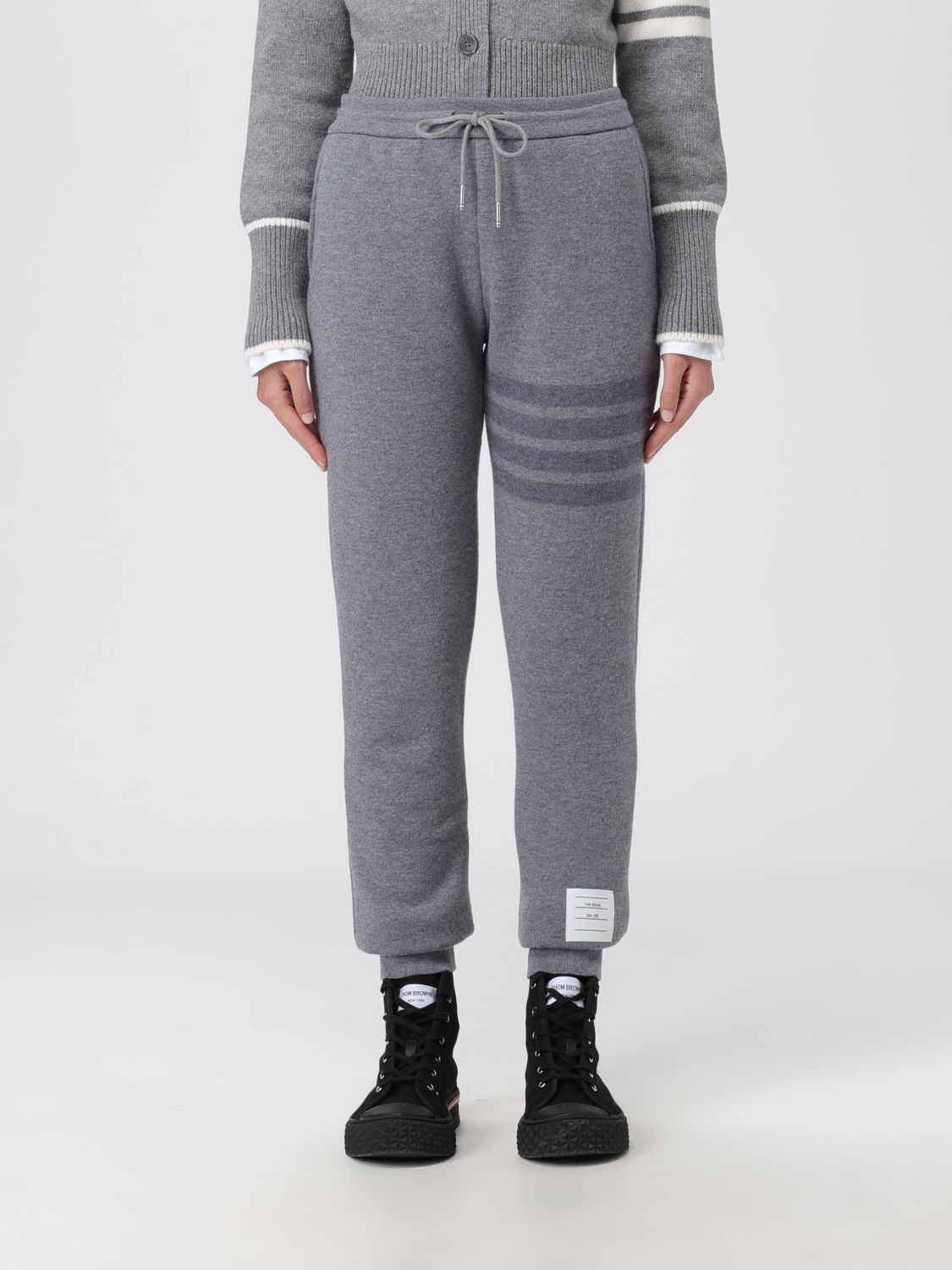 Thom Browne Hose  Damen Farbe Grau In Grey