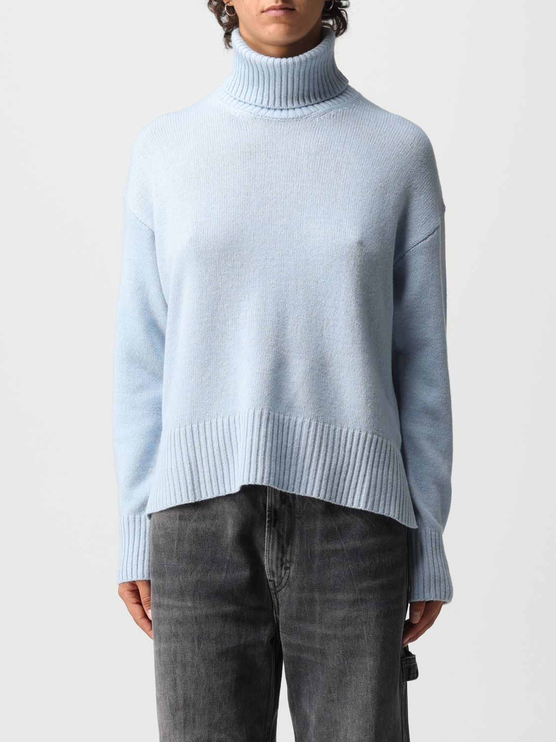 Shop Roberto Collina Sweater  Woman Color Blue