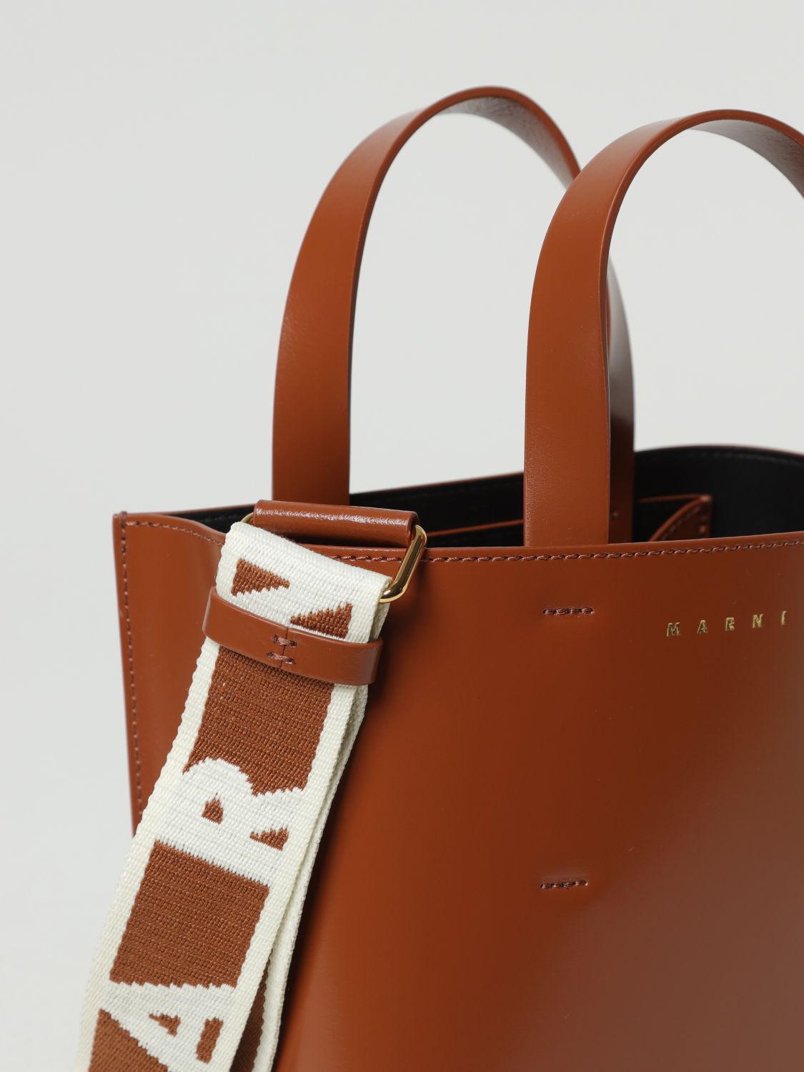 Marni Brown & Black Museo Tote