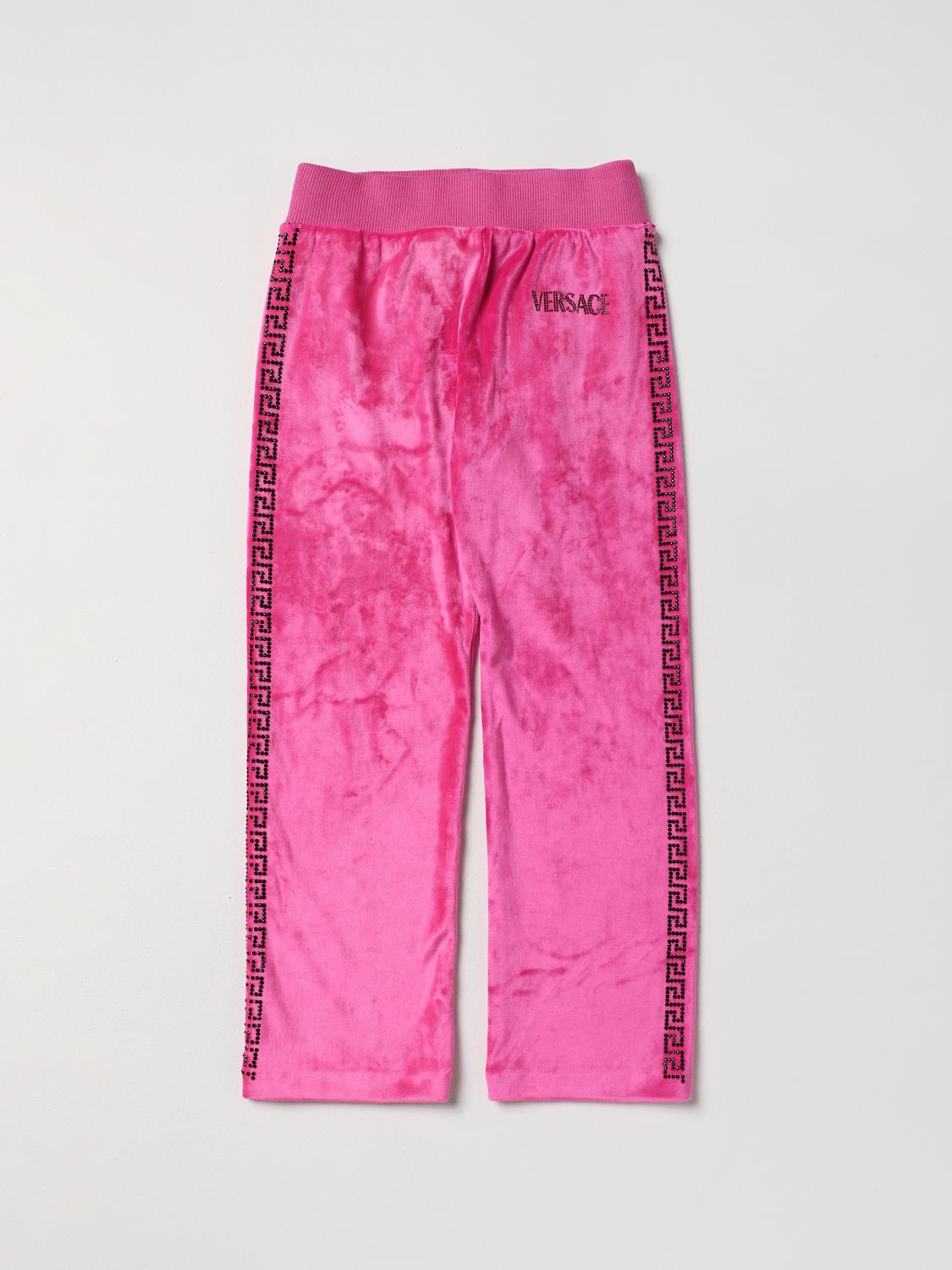 Young Versace Pants  Kids Color Fuchsia