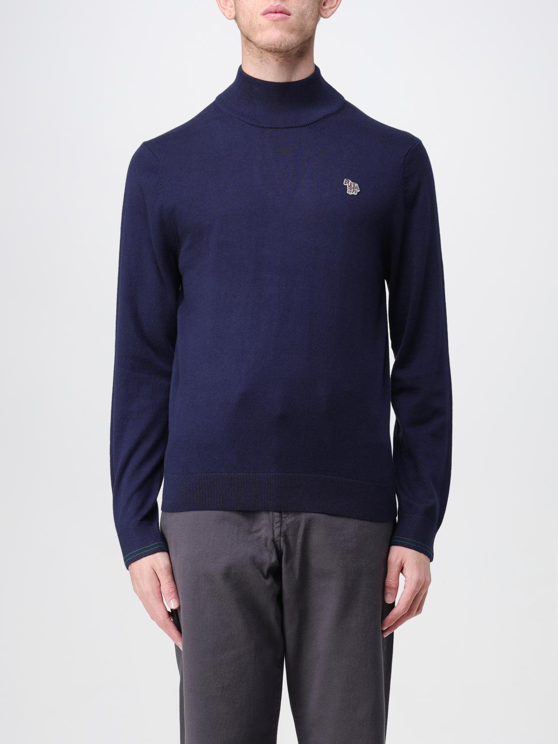 Ps By Paul Smith Zebra Striped In Blue