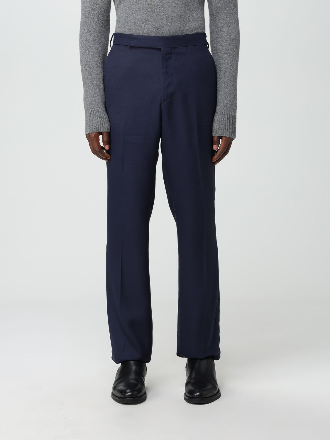 Shop Lardini Pants  Men Color Blue