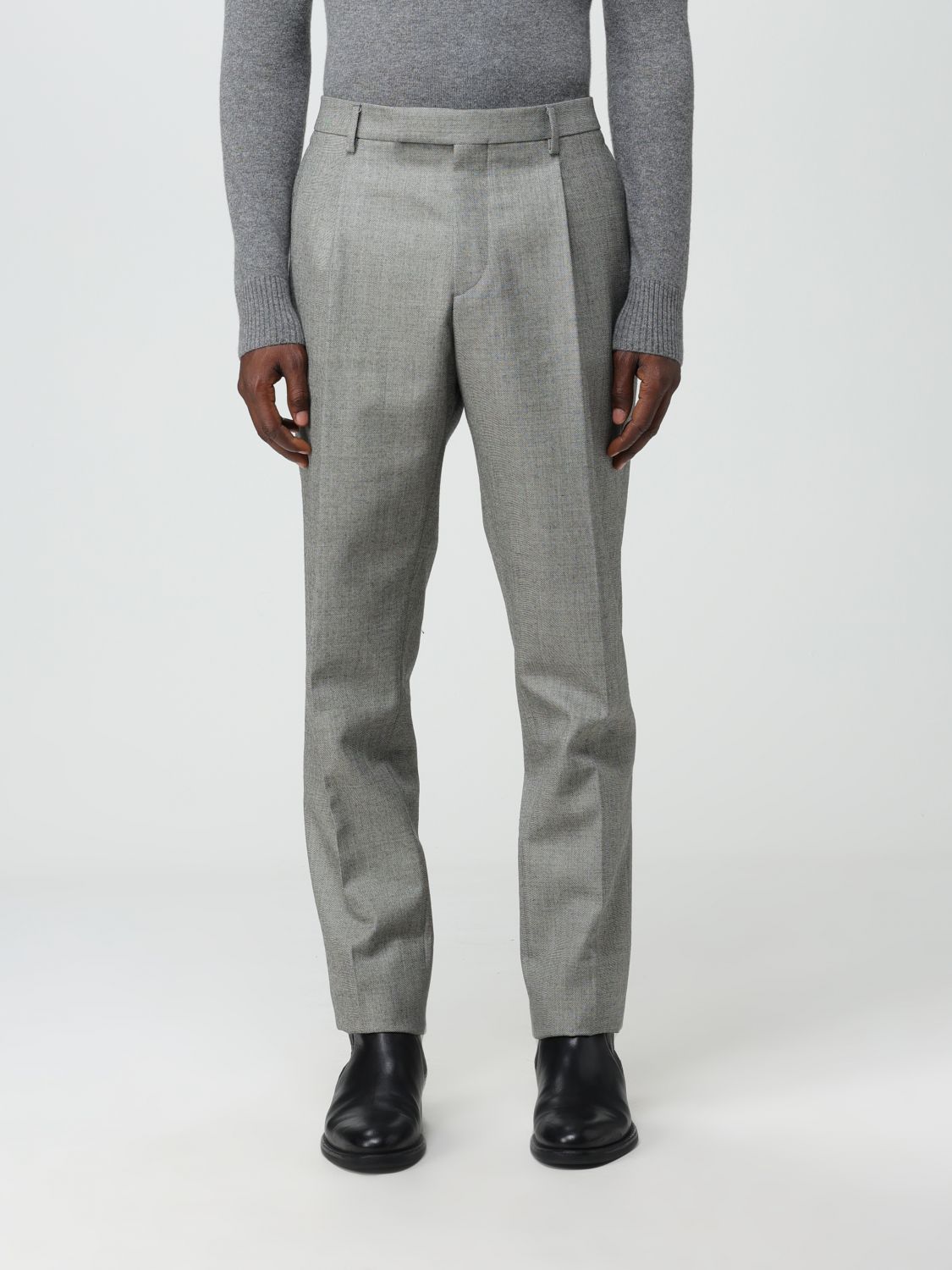 Shop Lardini Pants  Men Color Grey