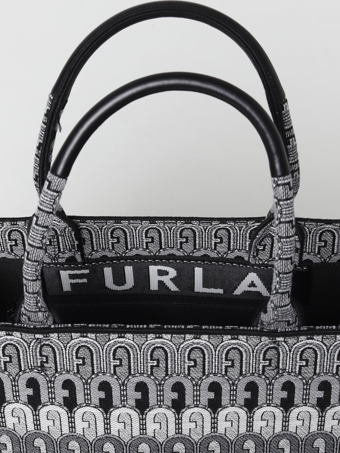 FURLA: tote bags for woman - Denim  Furla tote bags WB00255A.0459 online  at