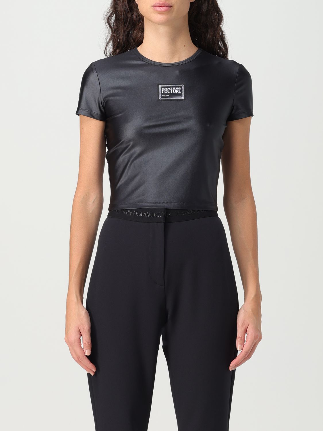 Versace Jeans Couture T-shirt  Damen Farbe Schwarz In Black