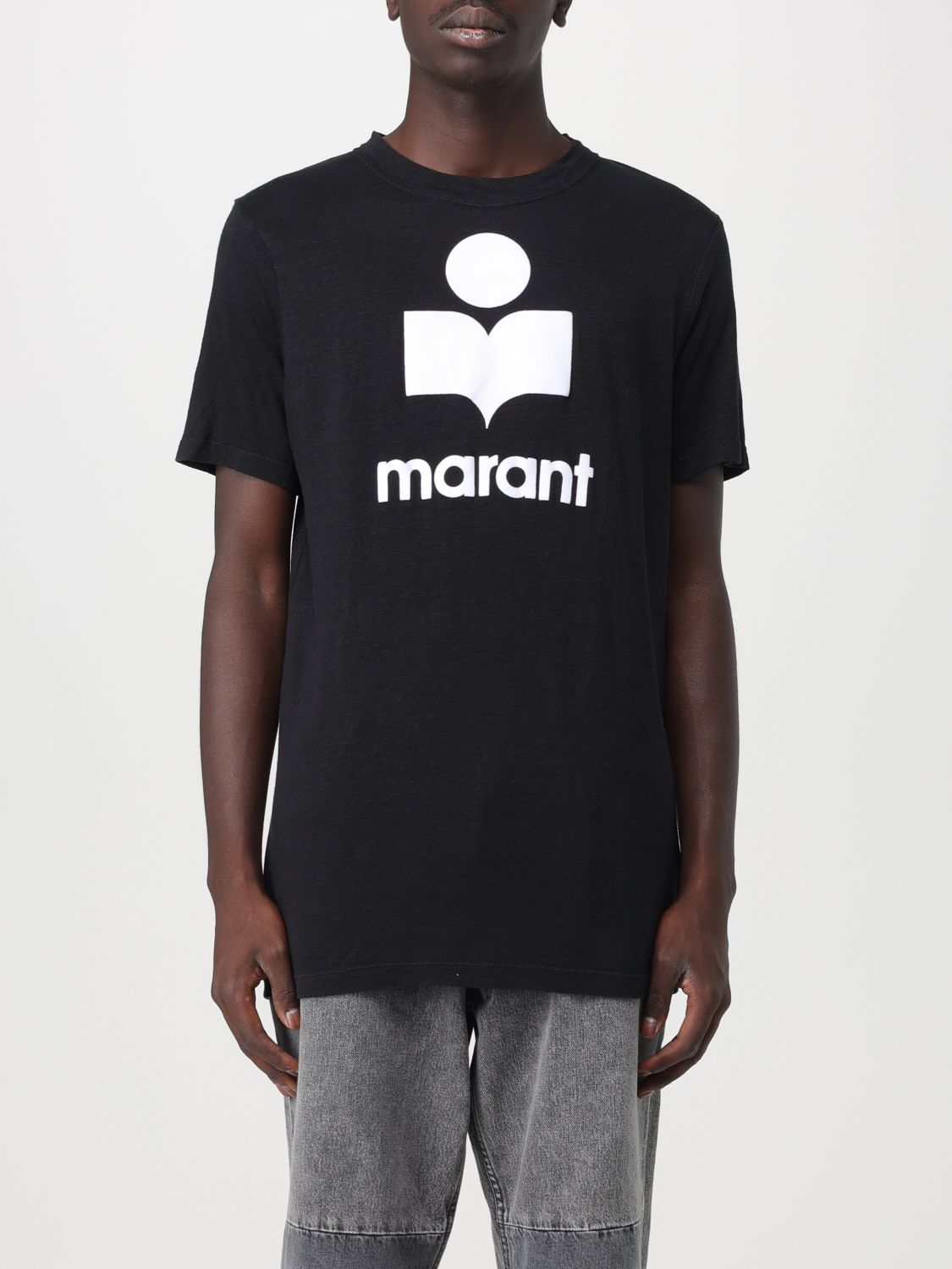 T恤 ISABEL MARANT 男士 颜色 黑色