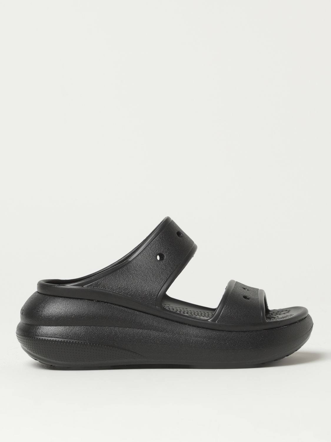 Crocs 平跟凉鞋  女士 颜色 黑色 In Black
