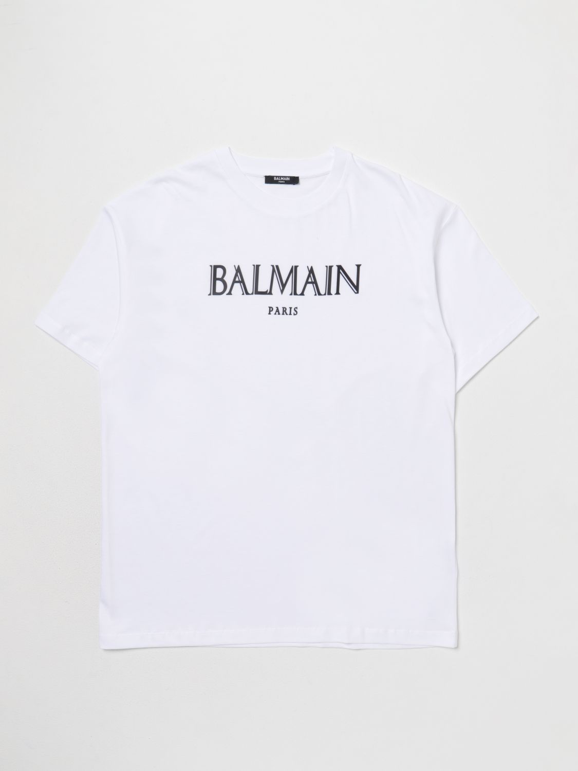 Balmain T-shirt  Kids Kinder Farbe Weiss In White