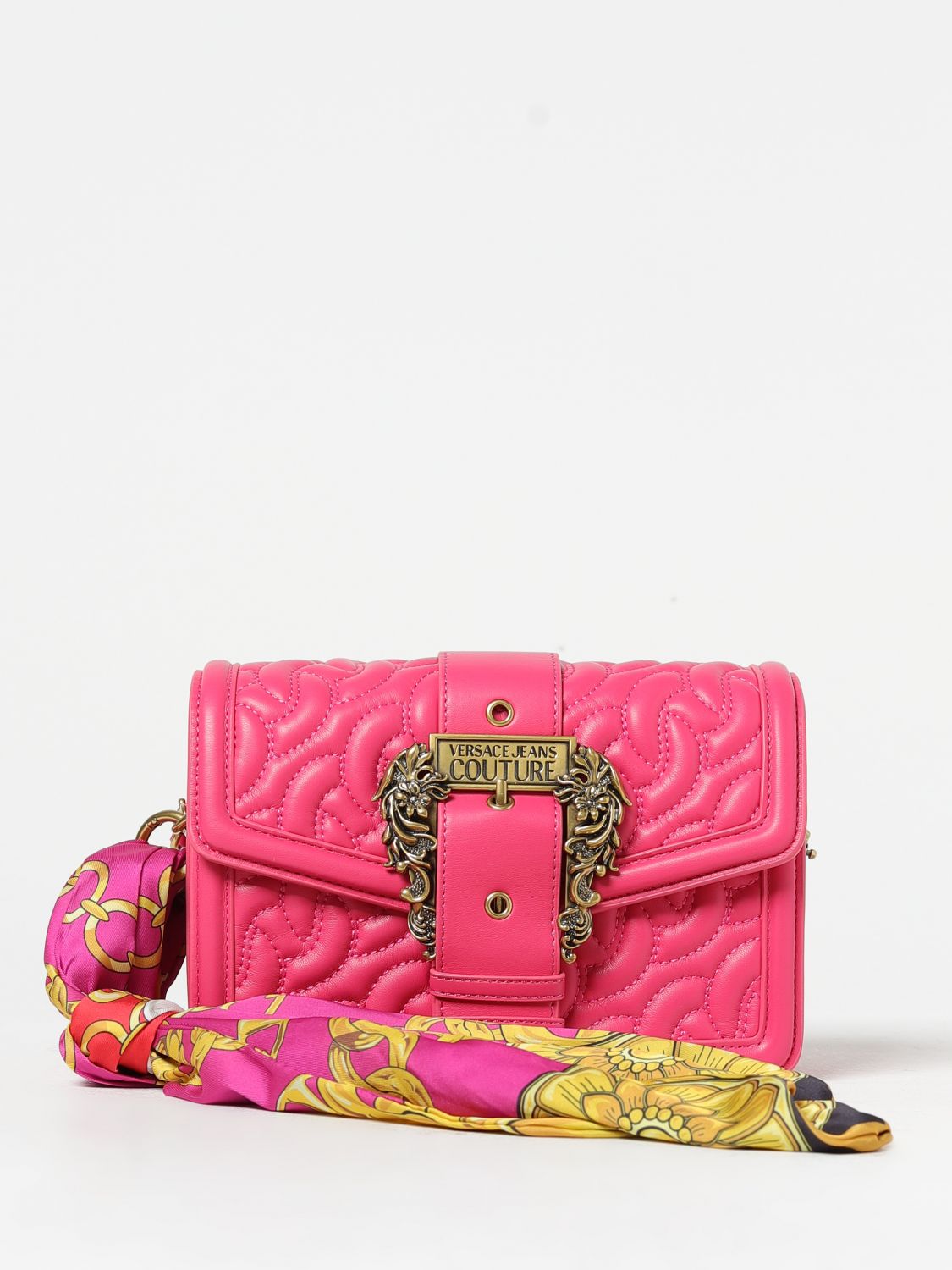 Versace Jeans Couture Crossbody Bags  Woman In Pink