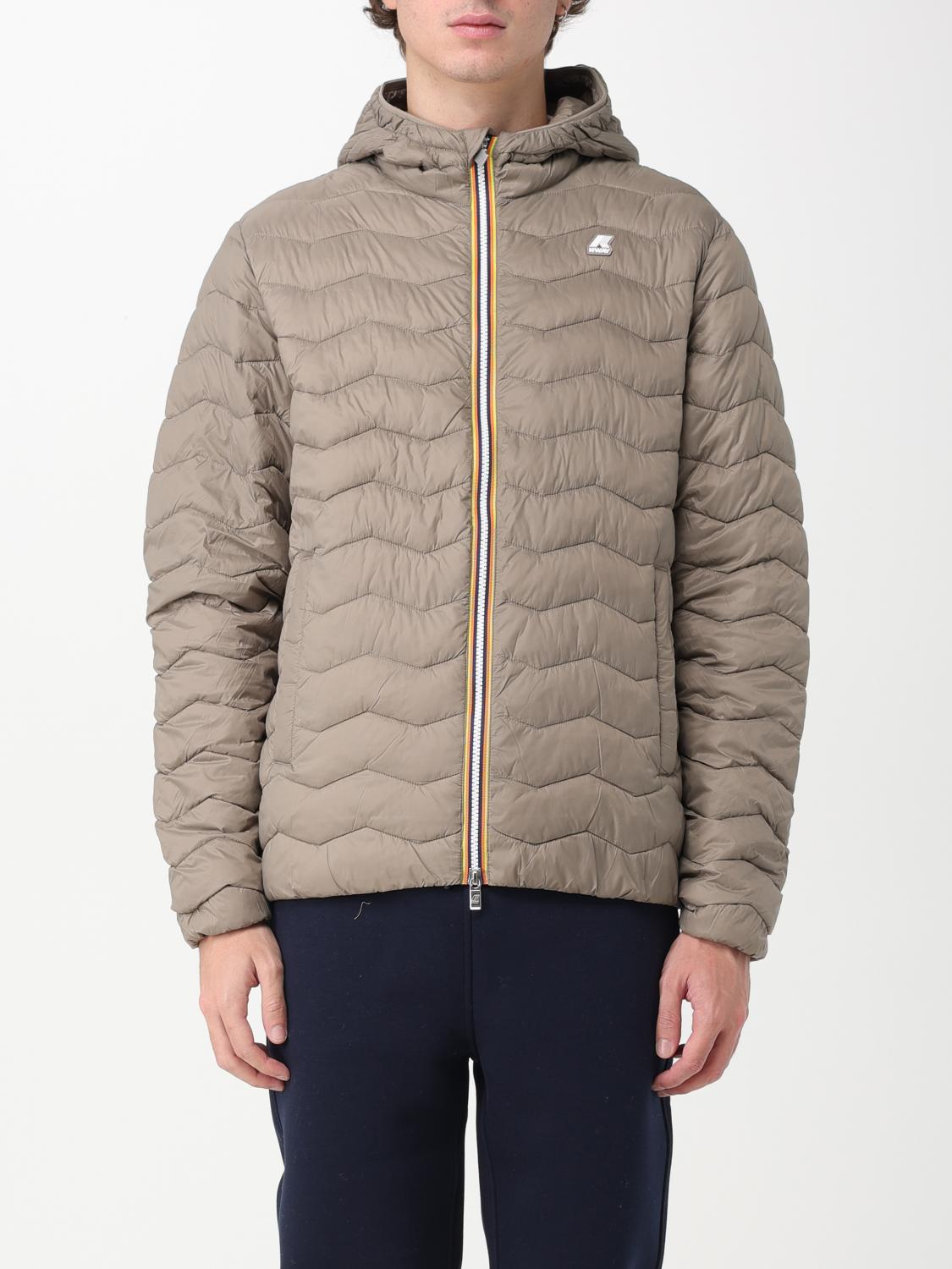 K-way Jacke  Herren Farbe Beige