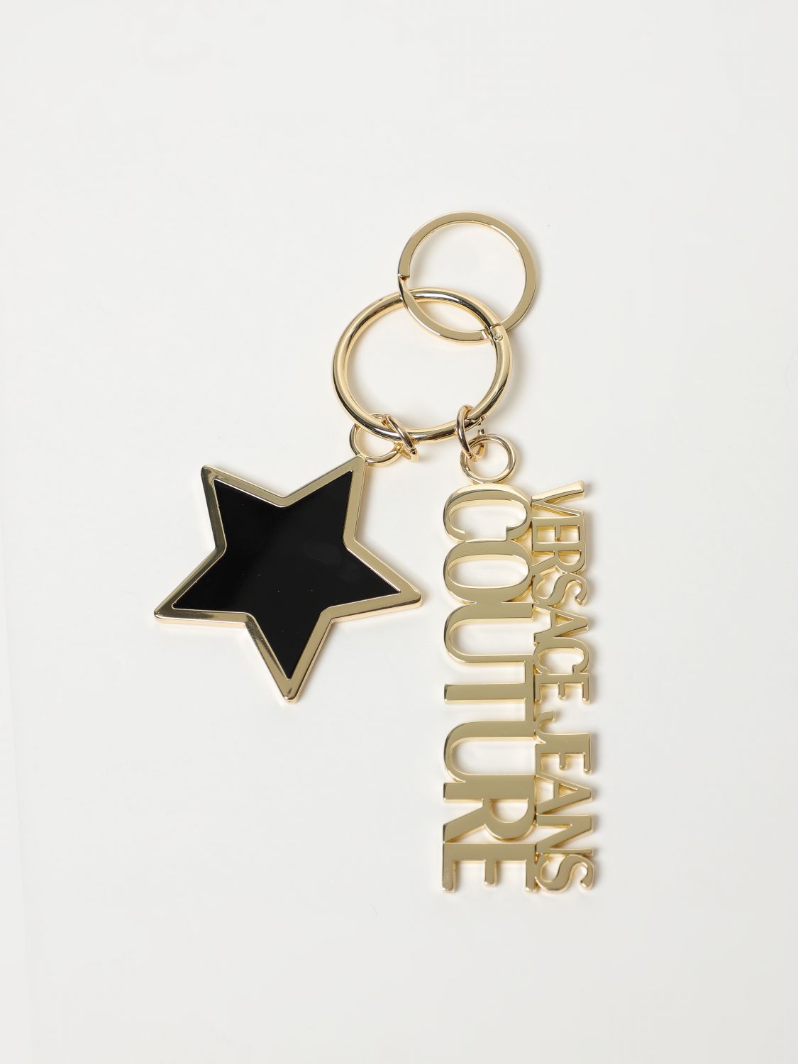 Versace Jeans Couture Keyring  Woman In Black