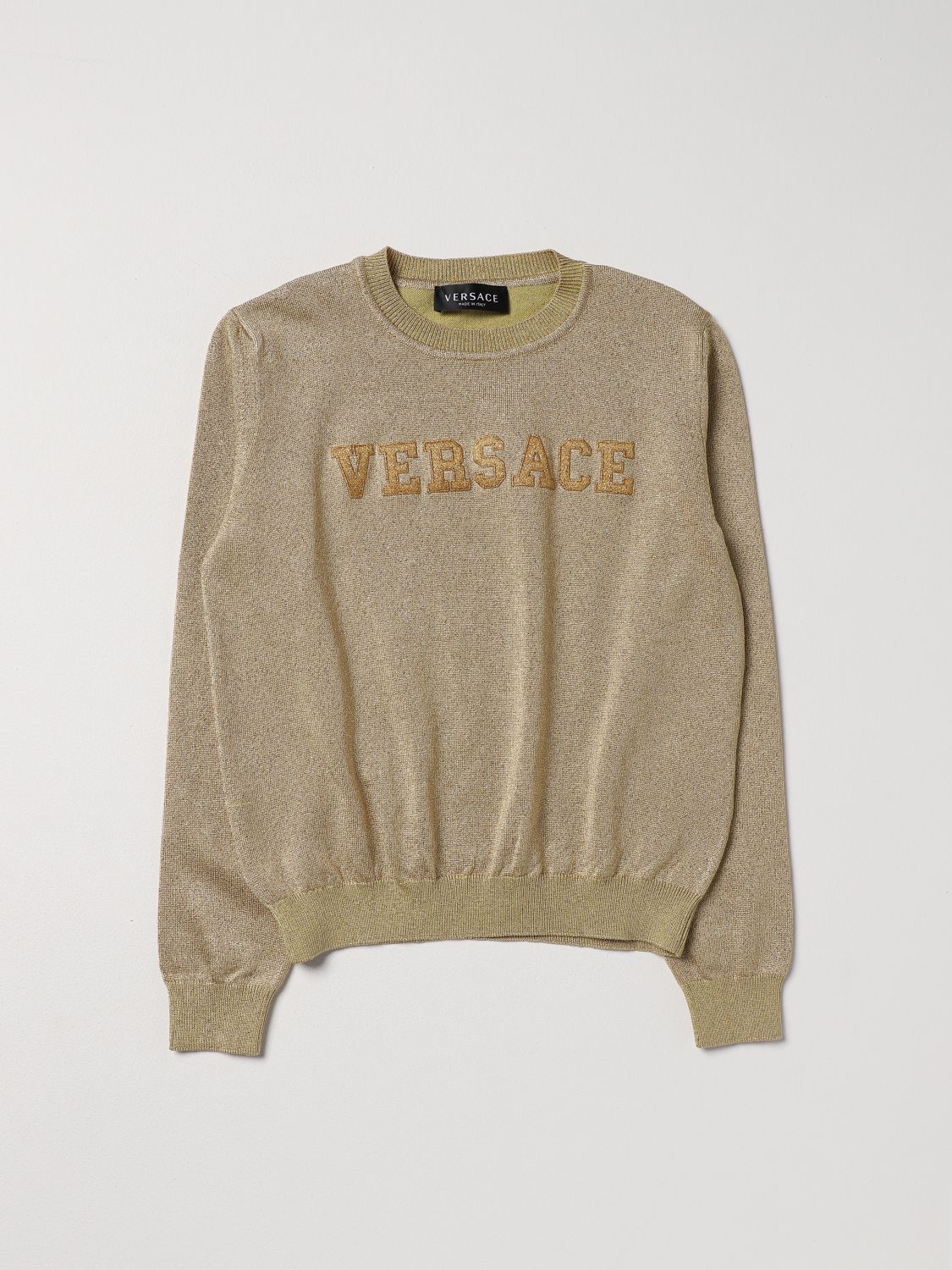 Young Versace Kids' Pullover  Kinder Farbe Gold