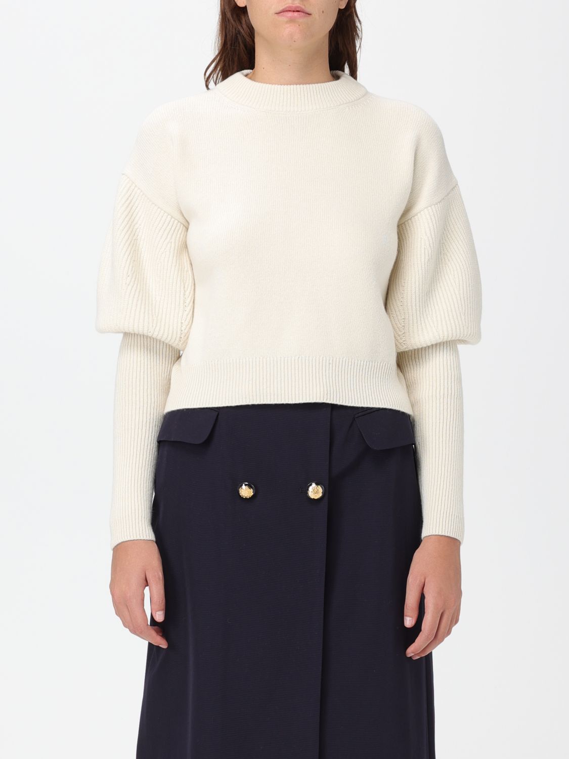 Alexander Mcqueen Sweater  Woman Color Ivory