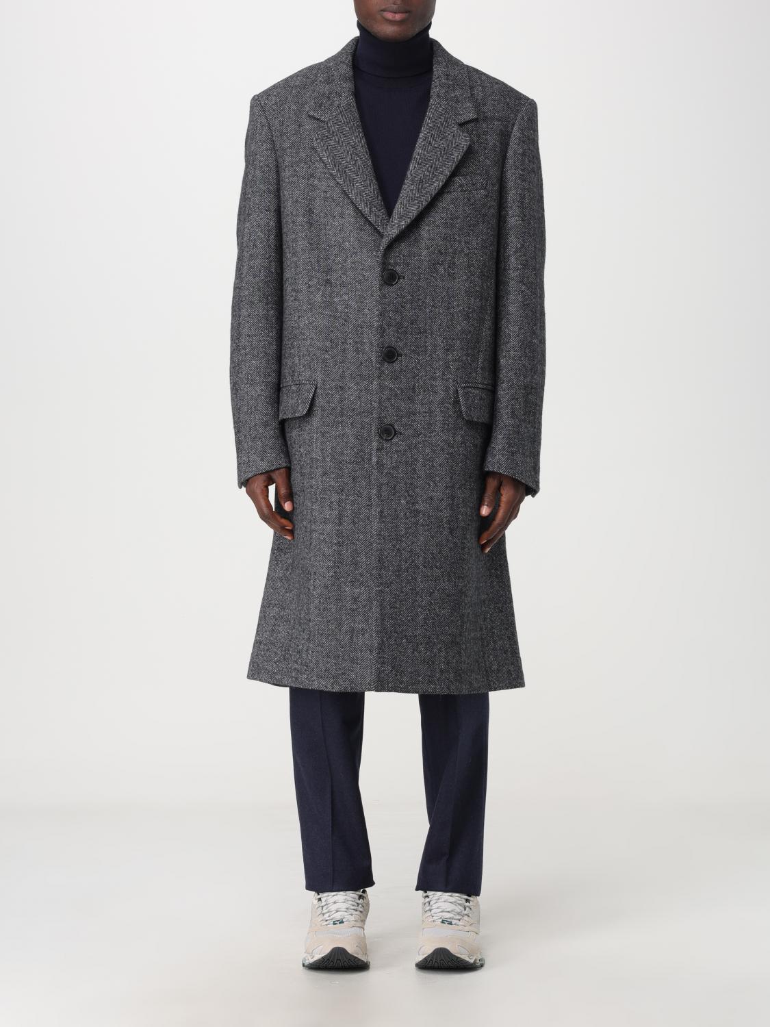 Isabel Marant Johel Single-breasted Wool Coat In Multi