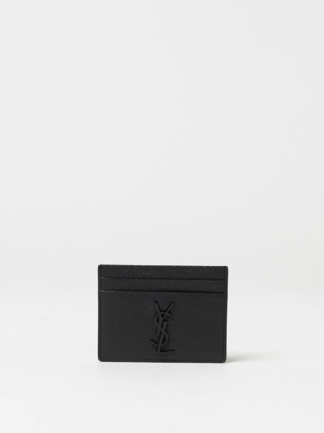 Saint Laurent YSL Men Wallet in Black
