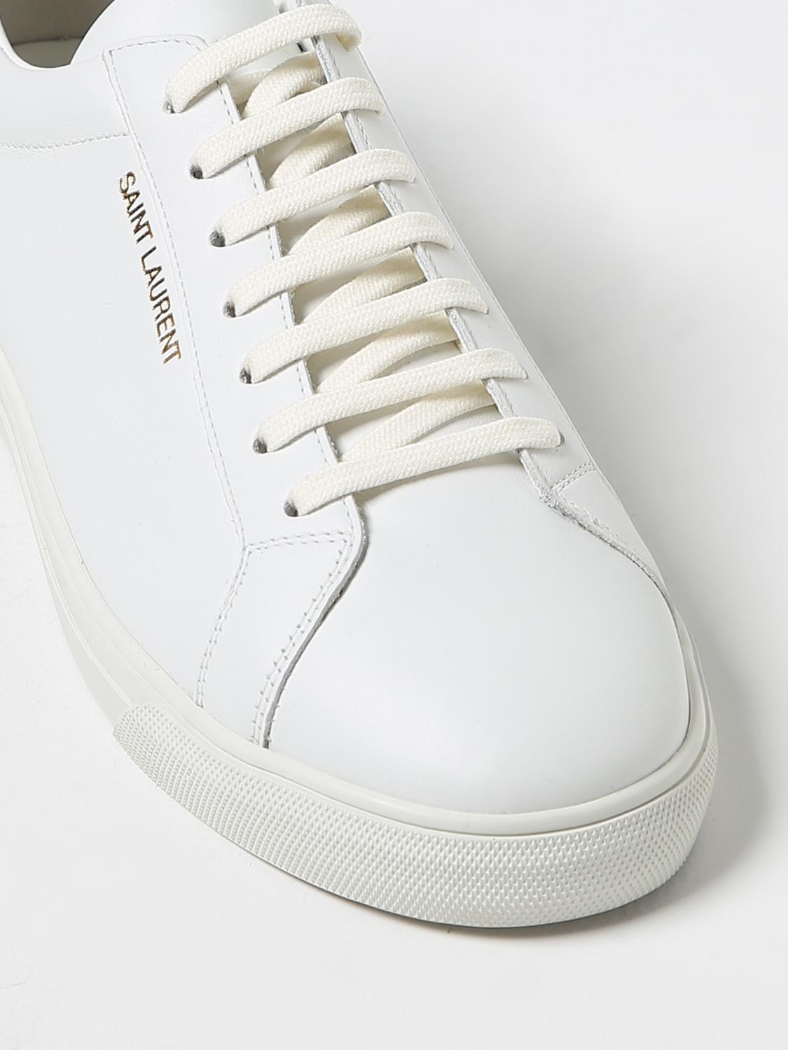 Saint laurent white outlet shoe