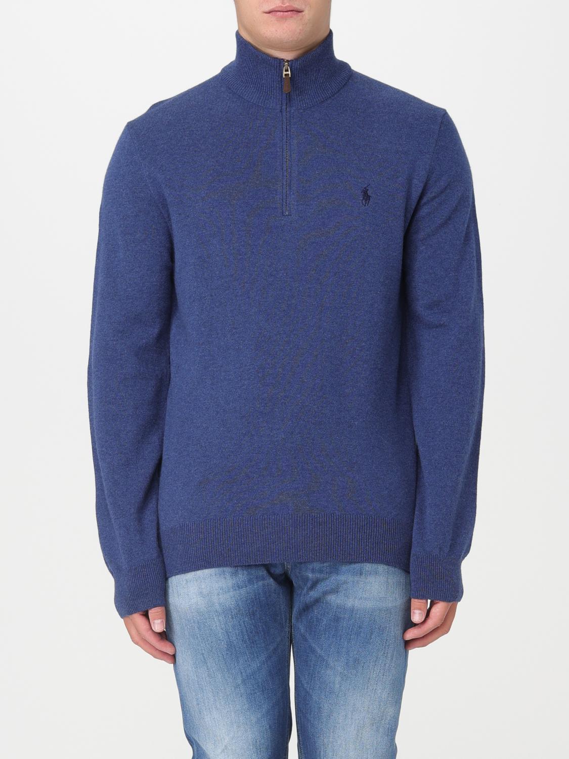 Polo Ralph Lauren Ls Hz Pp-ls-pullover Clothing In Cobalt