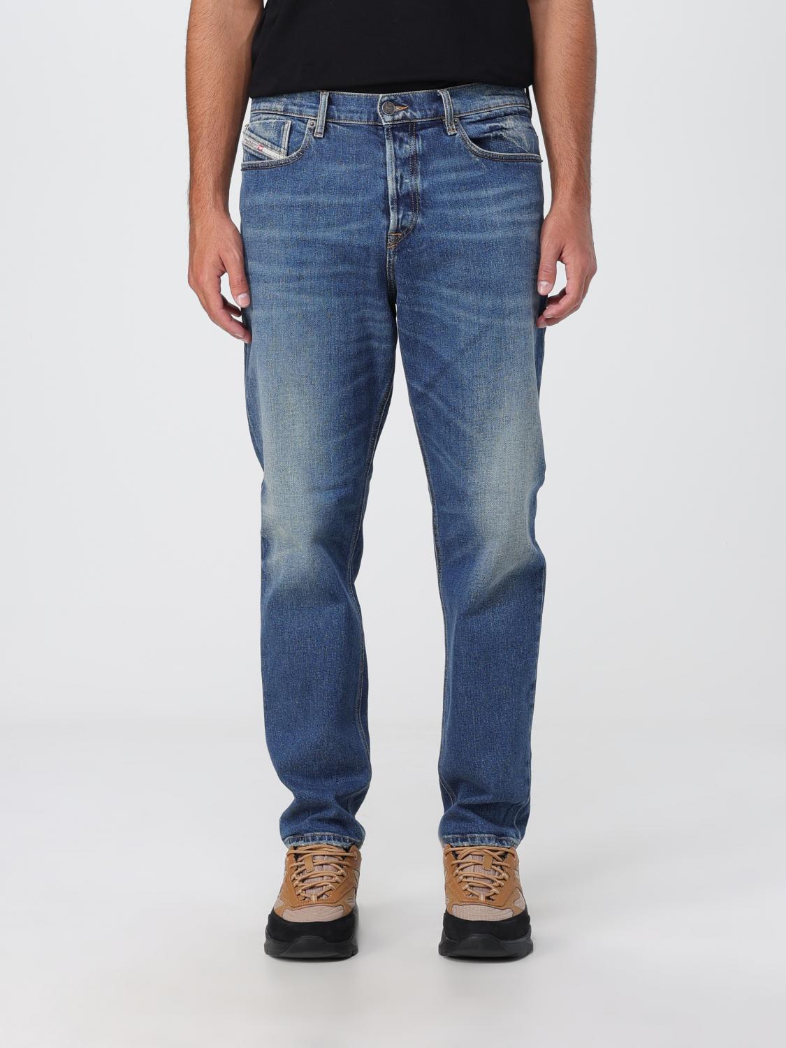 Trousers DIESEL Men colour Denim